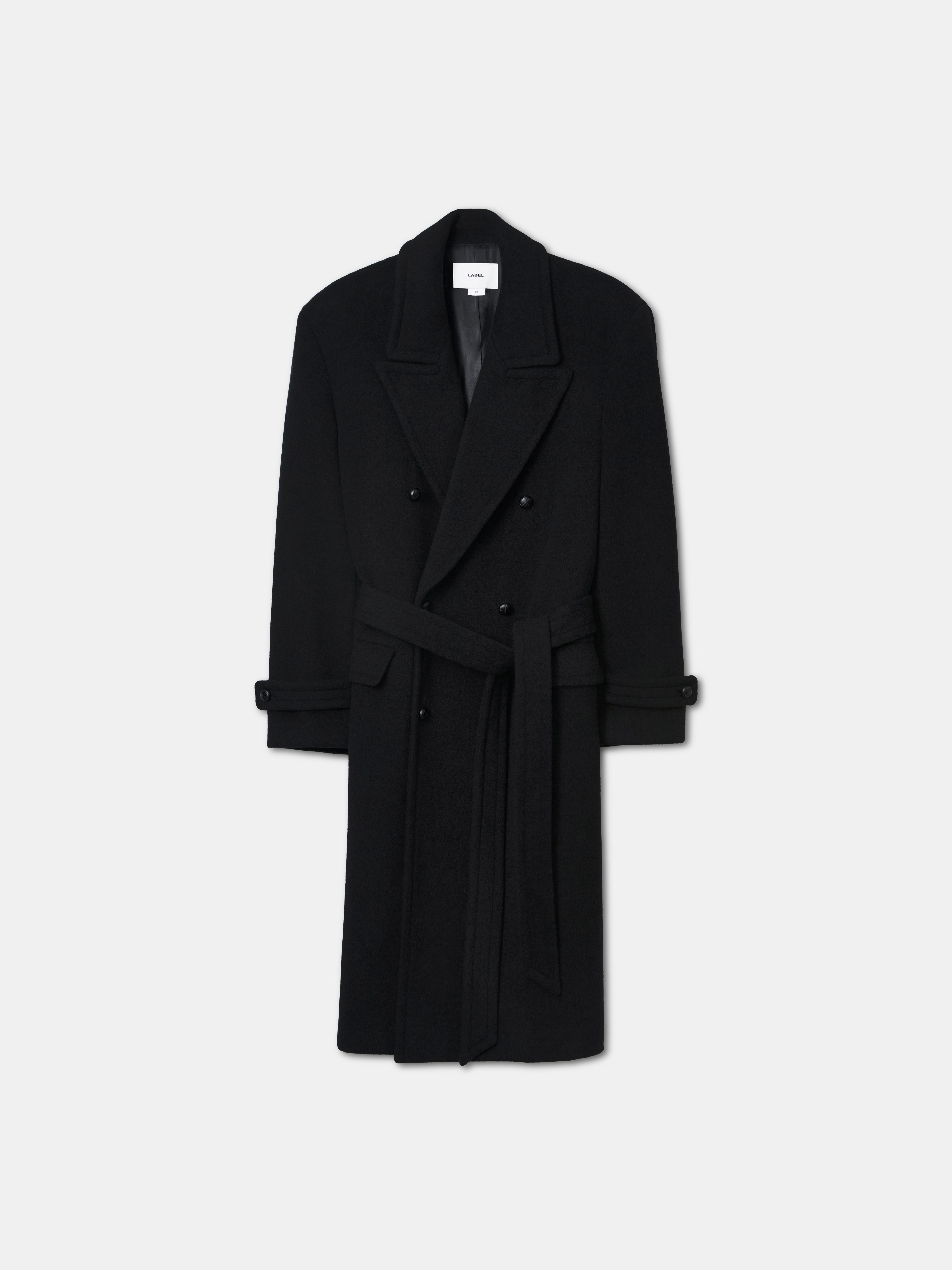 Corwin roomy double coat black
