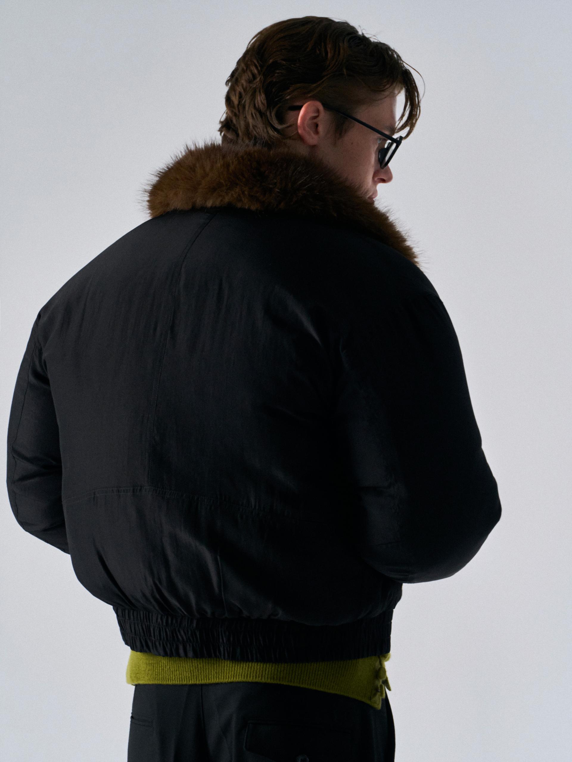Dover goose down jacket black