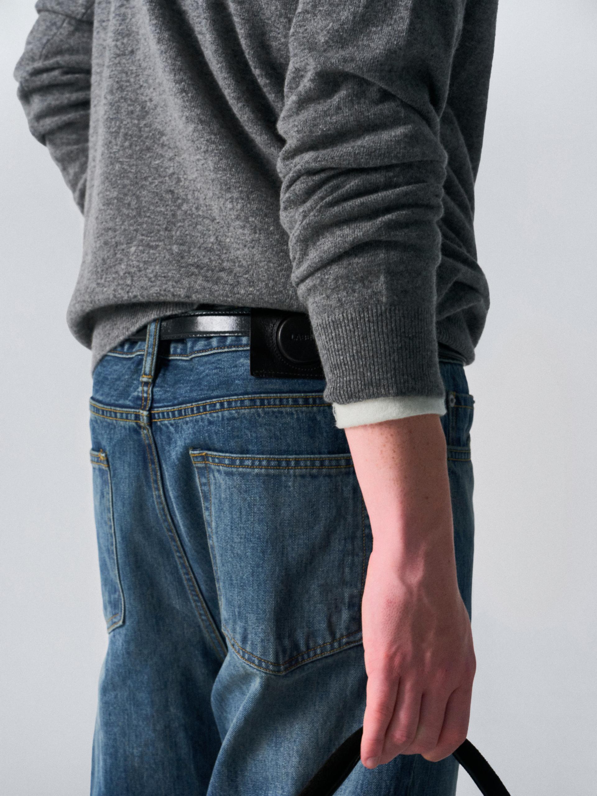 Ashton straight fit jeans vintage blue
