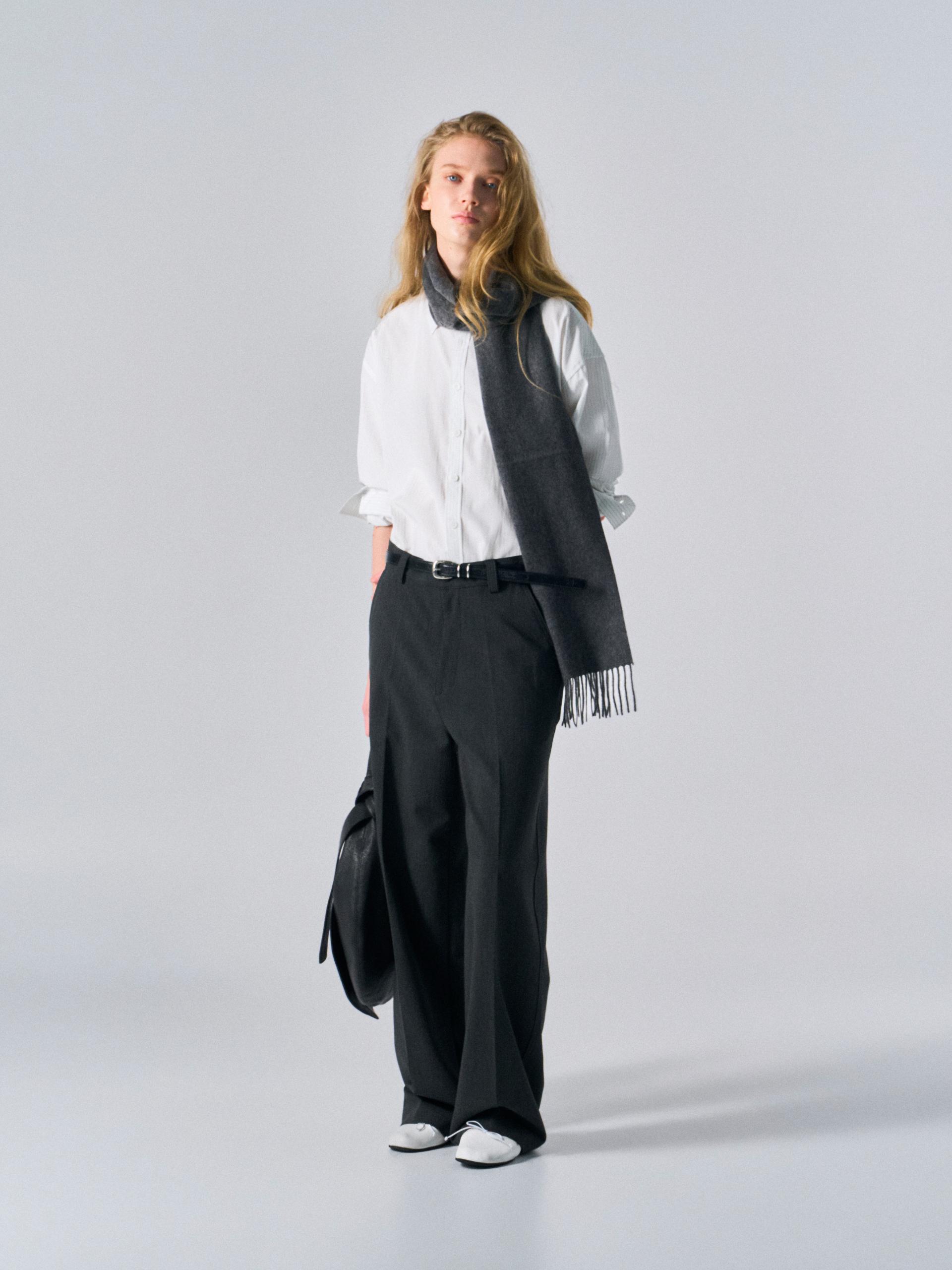 Layne LB wide fit pants slate