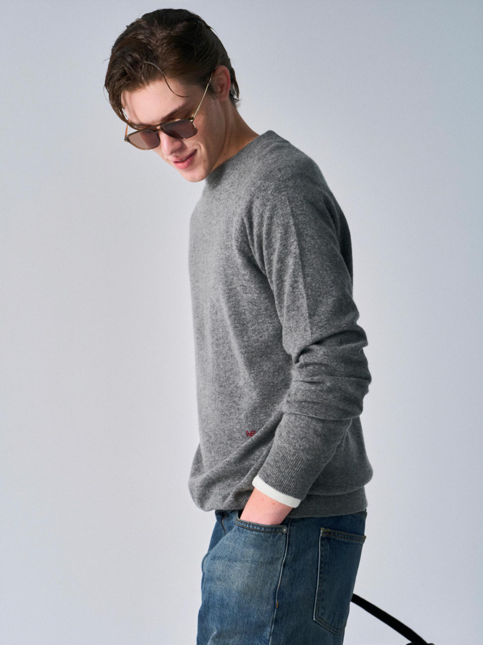 Pace pullover sweater melange grey