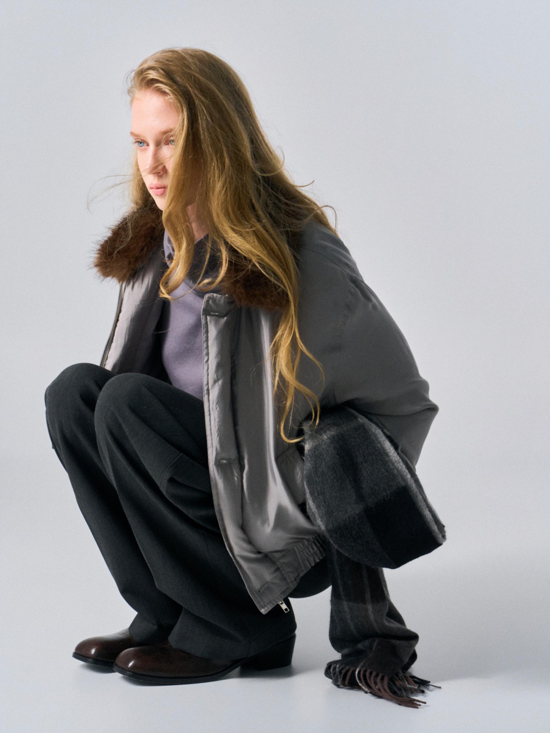 Dover goose down jacket silver