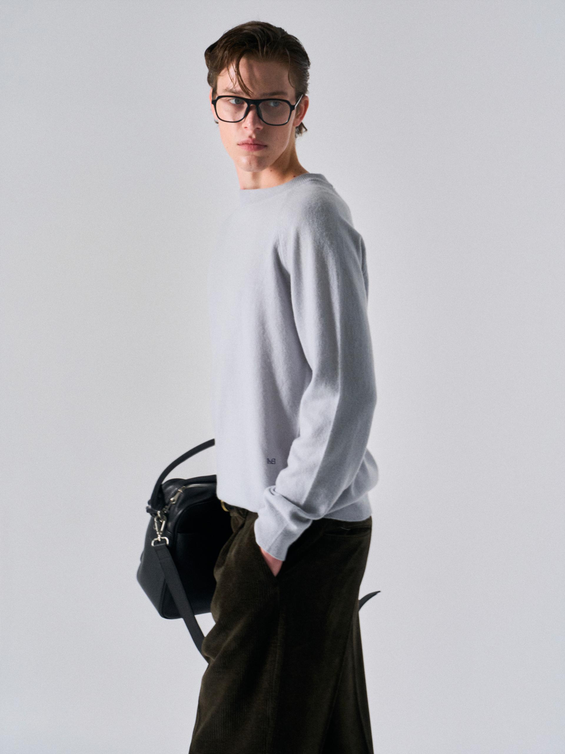 Pace pullover sweater smog blue