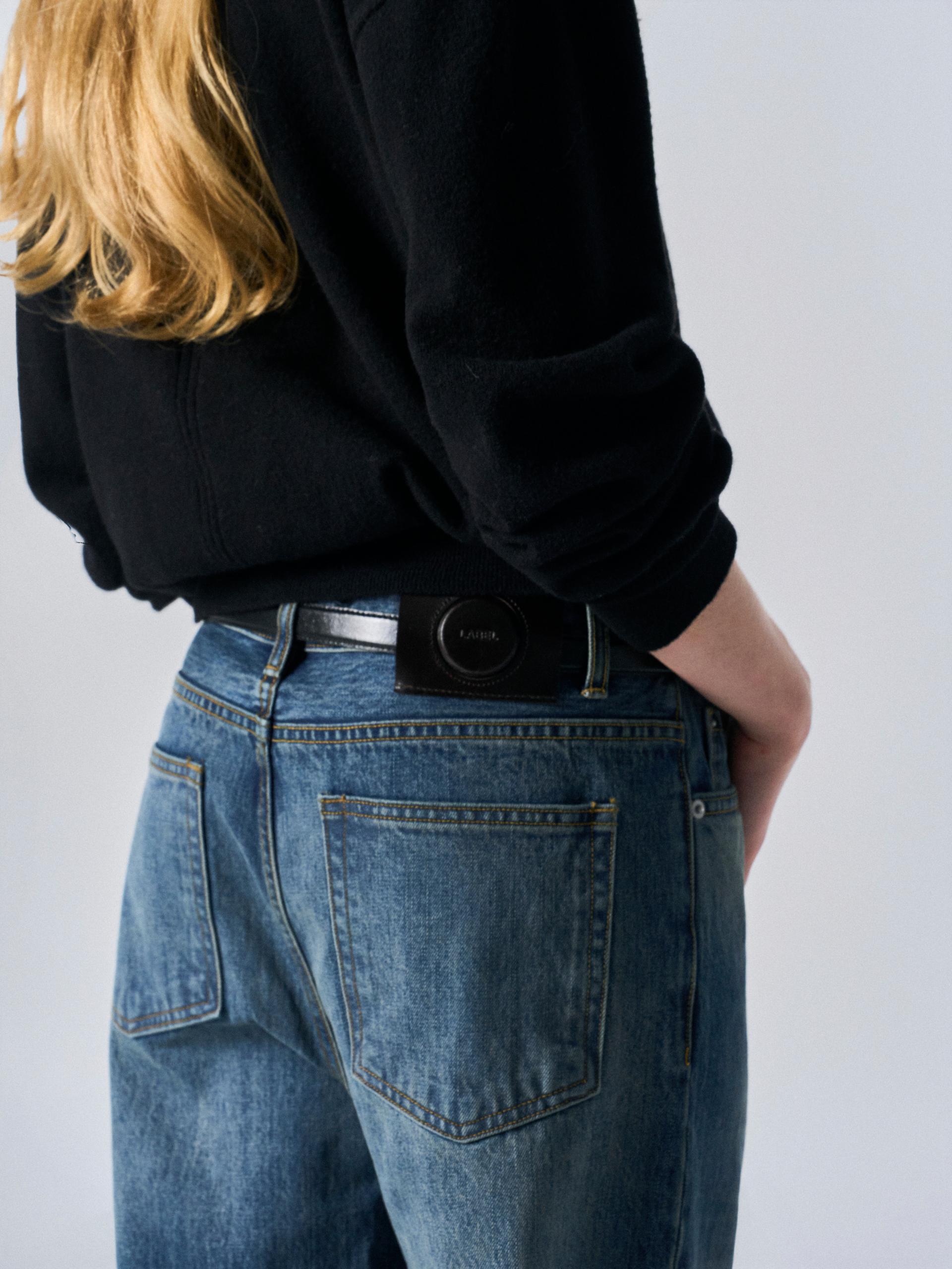 Ashton straight fit jeans vintage blue