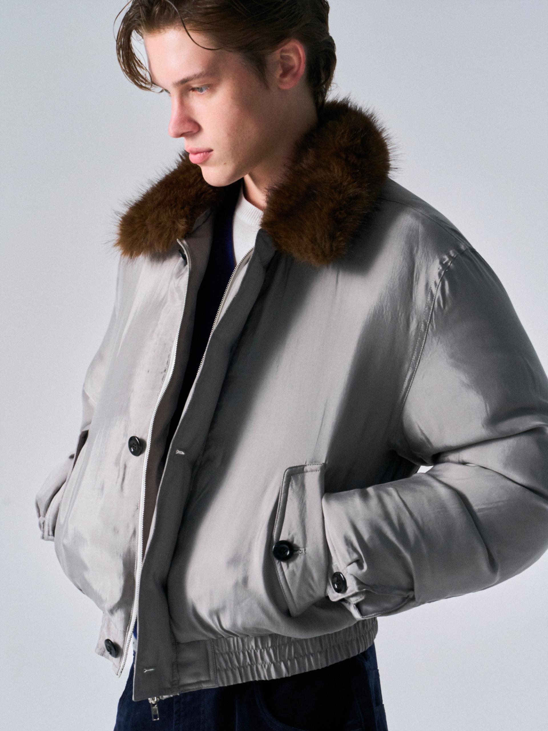Dover goose down jacket silver