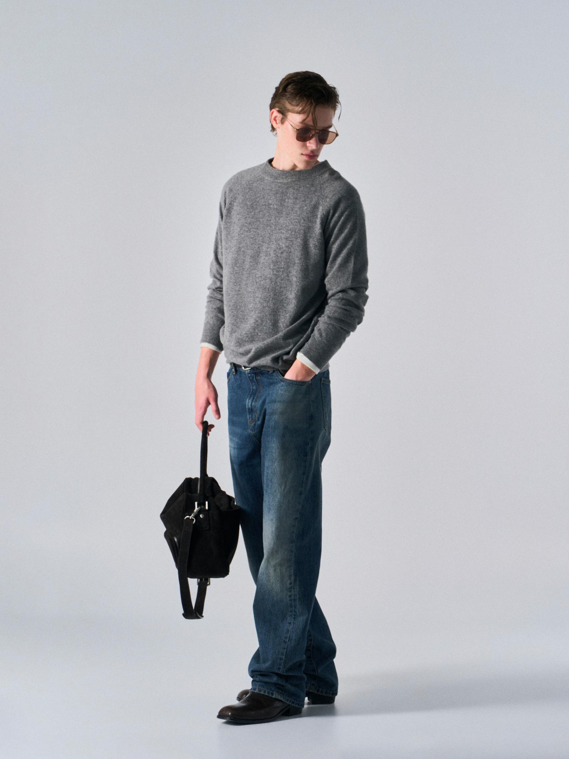 Ashton straight fit jeans vintage blue
