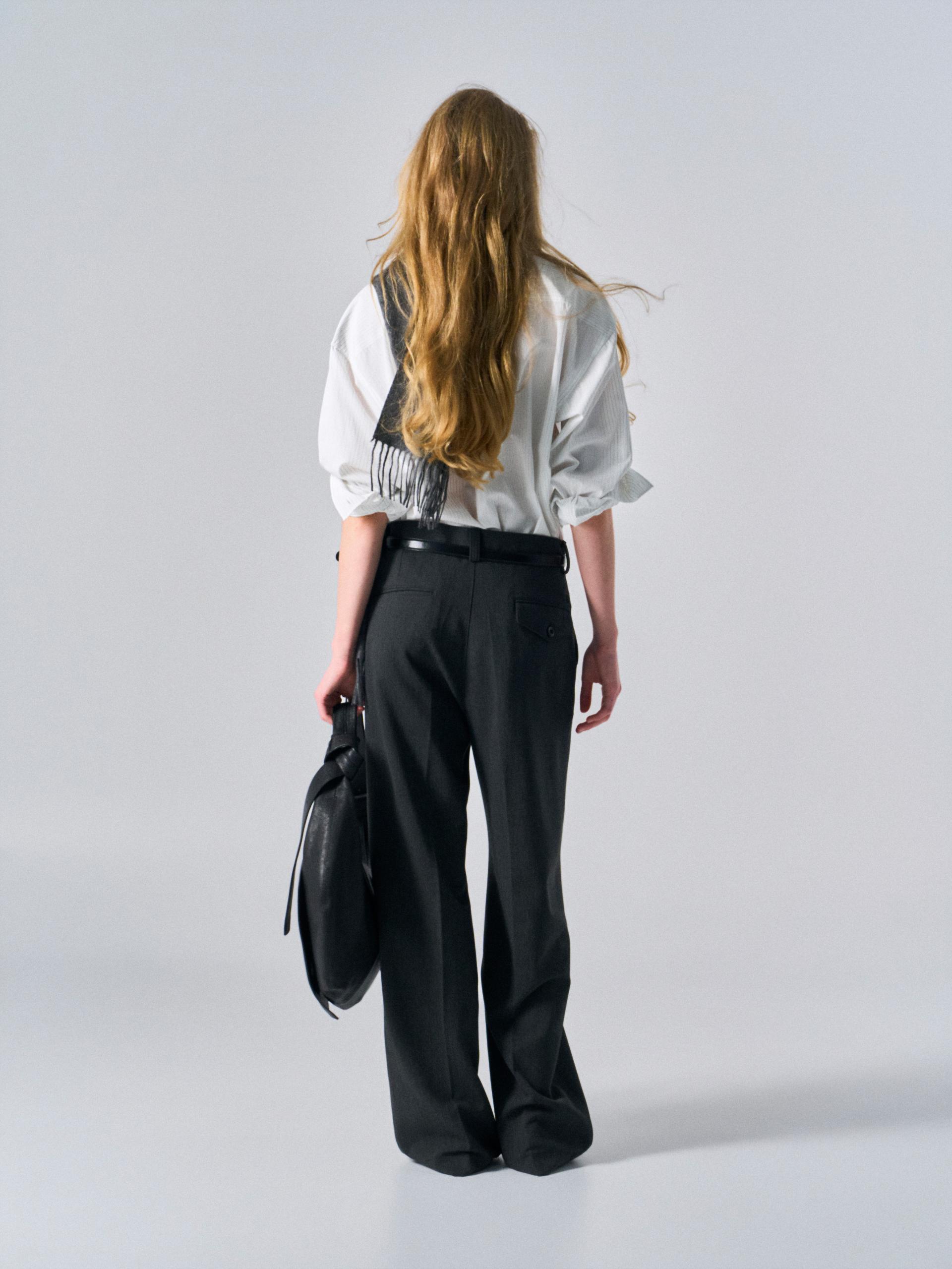 Layne LB wide fit pants slate