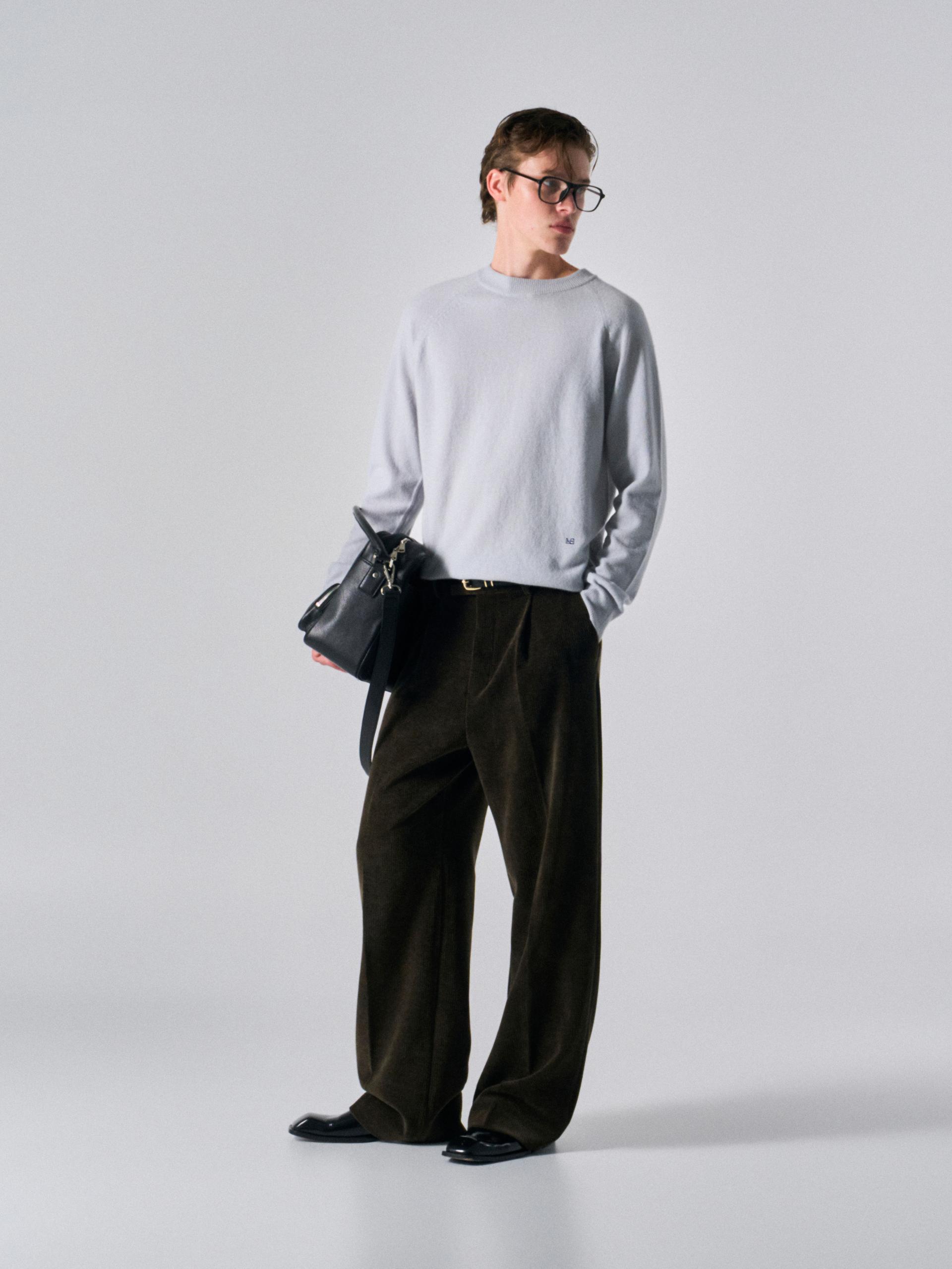 Pace pullover sweater smog blue