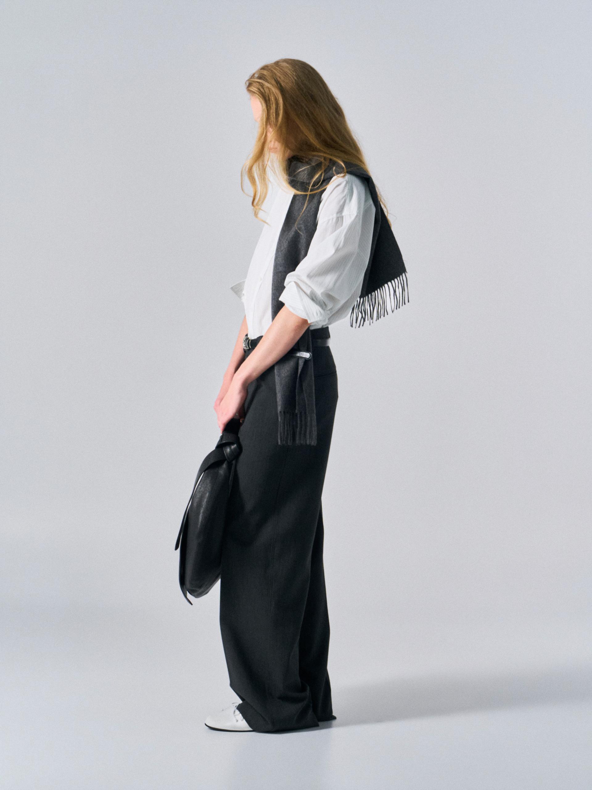 Layne LB wide fit pants slate