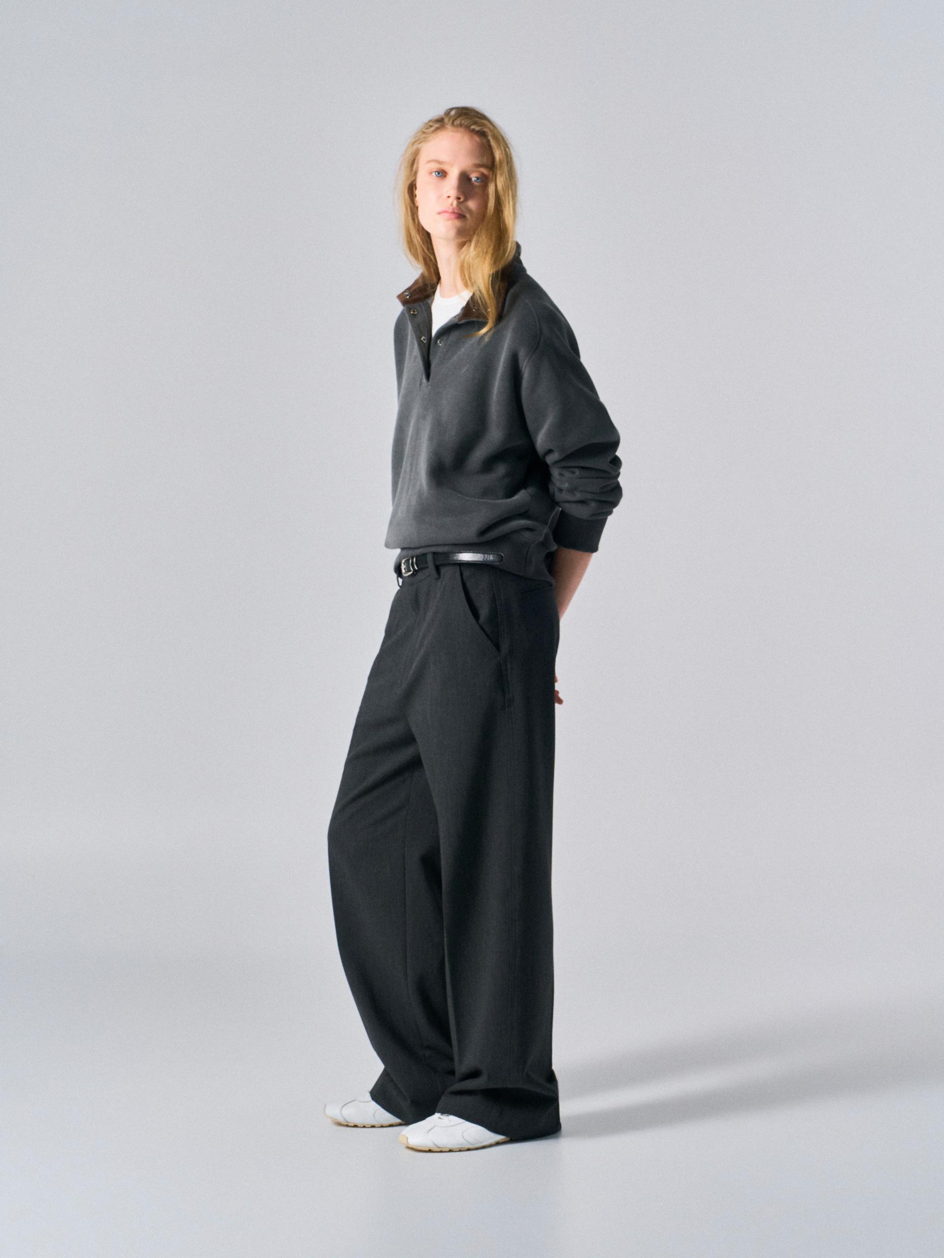 Rumi pullover sweatshirt coal