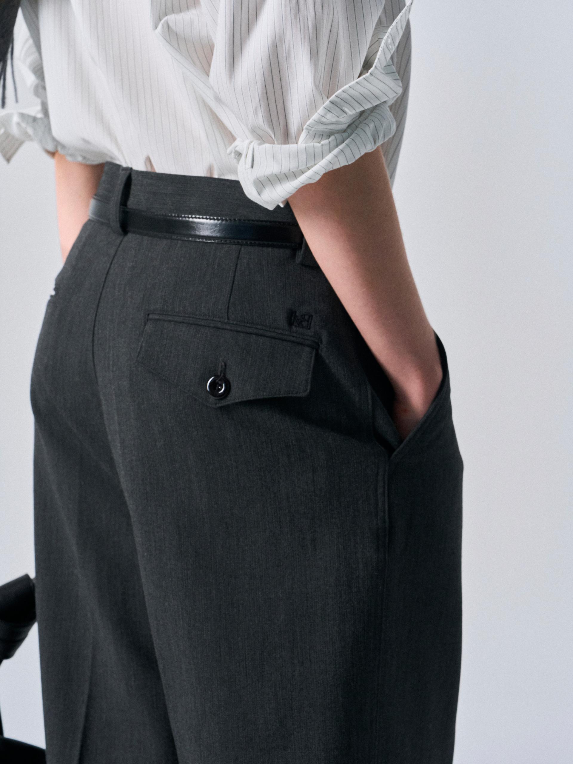Layne LB wide fit pants slate