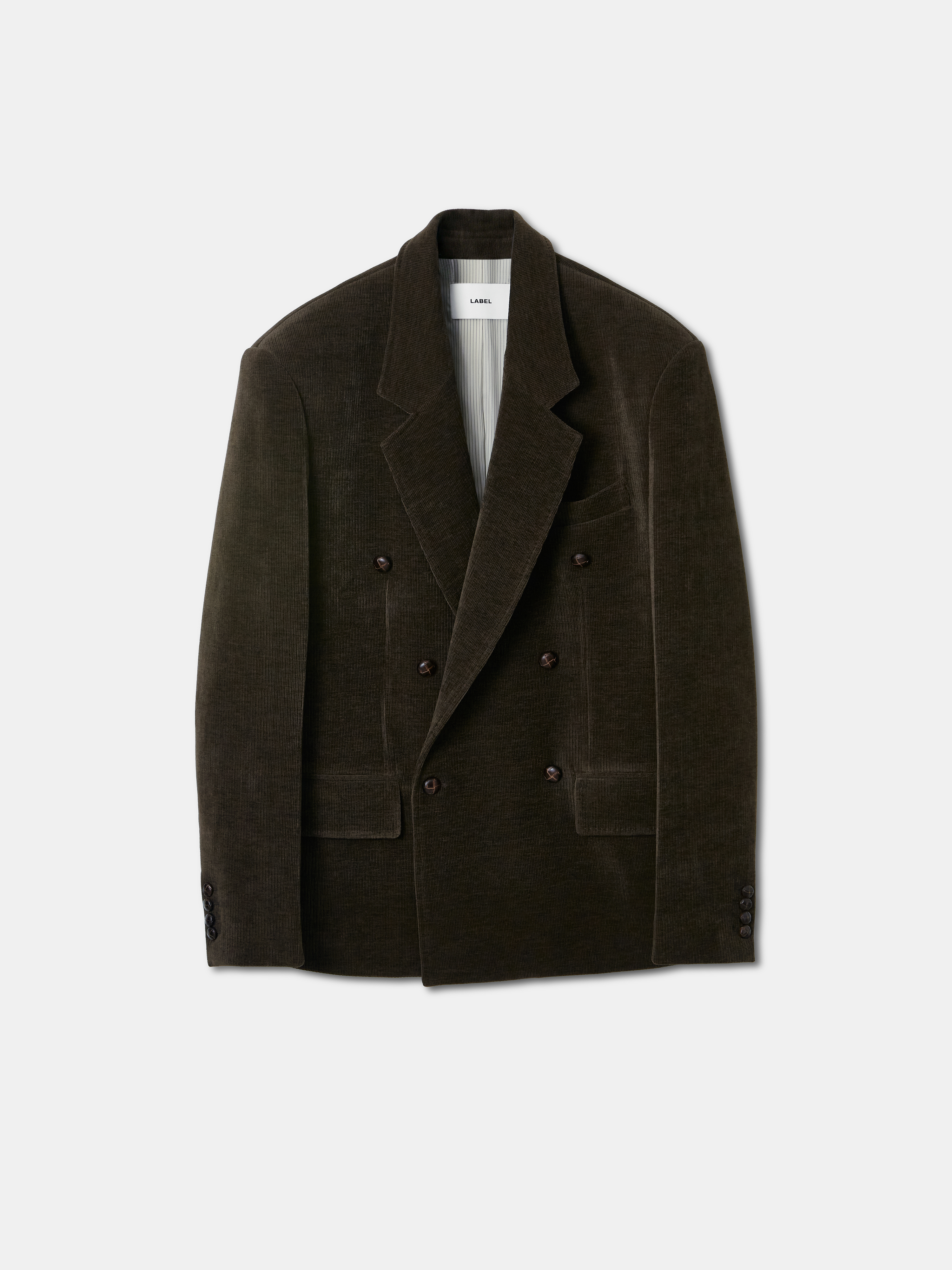 Eden tailored double jacket umber