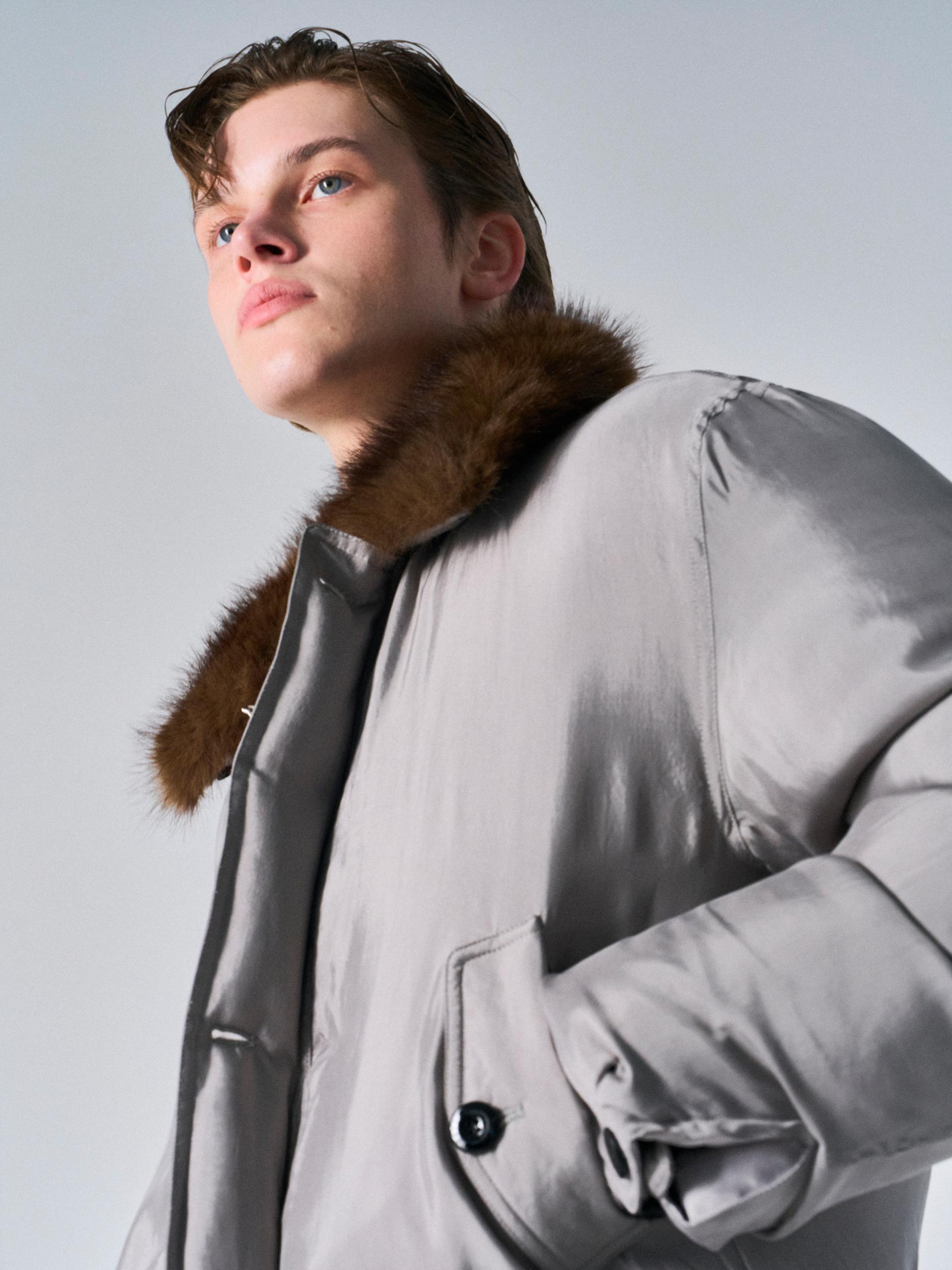 Dover goose down jacket silver