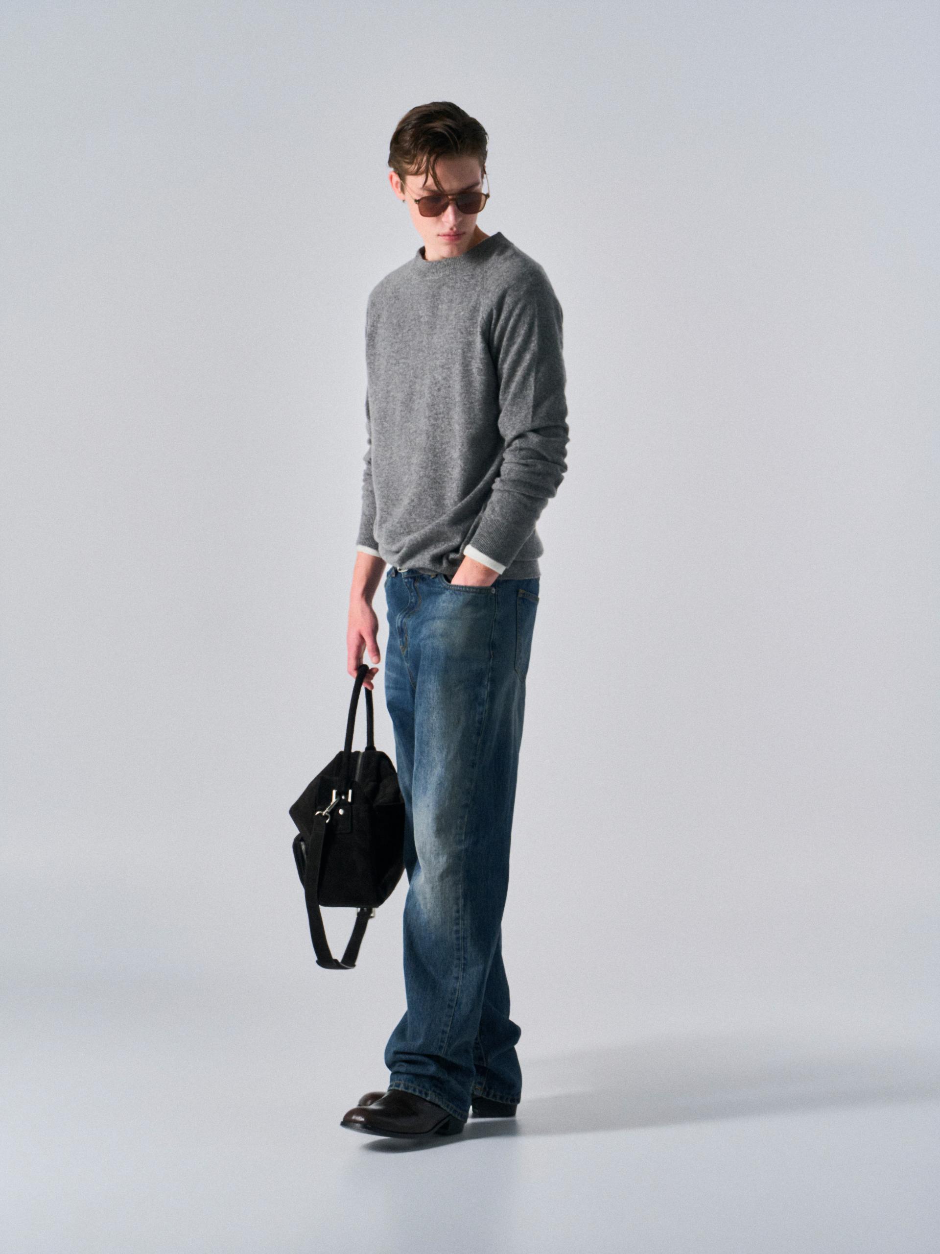 Ashton straight fit jeans vintage blue