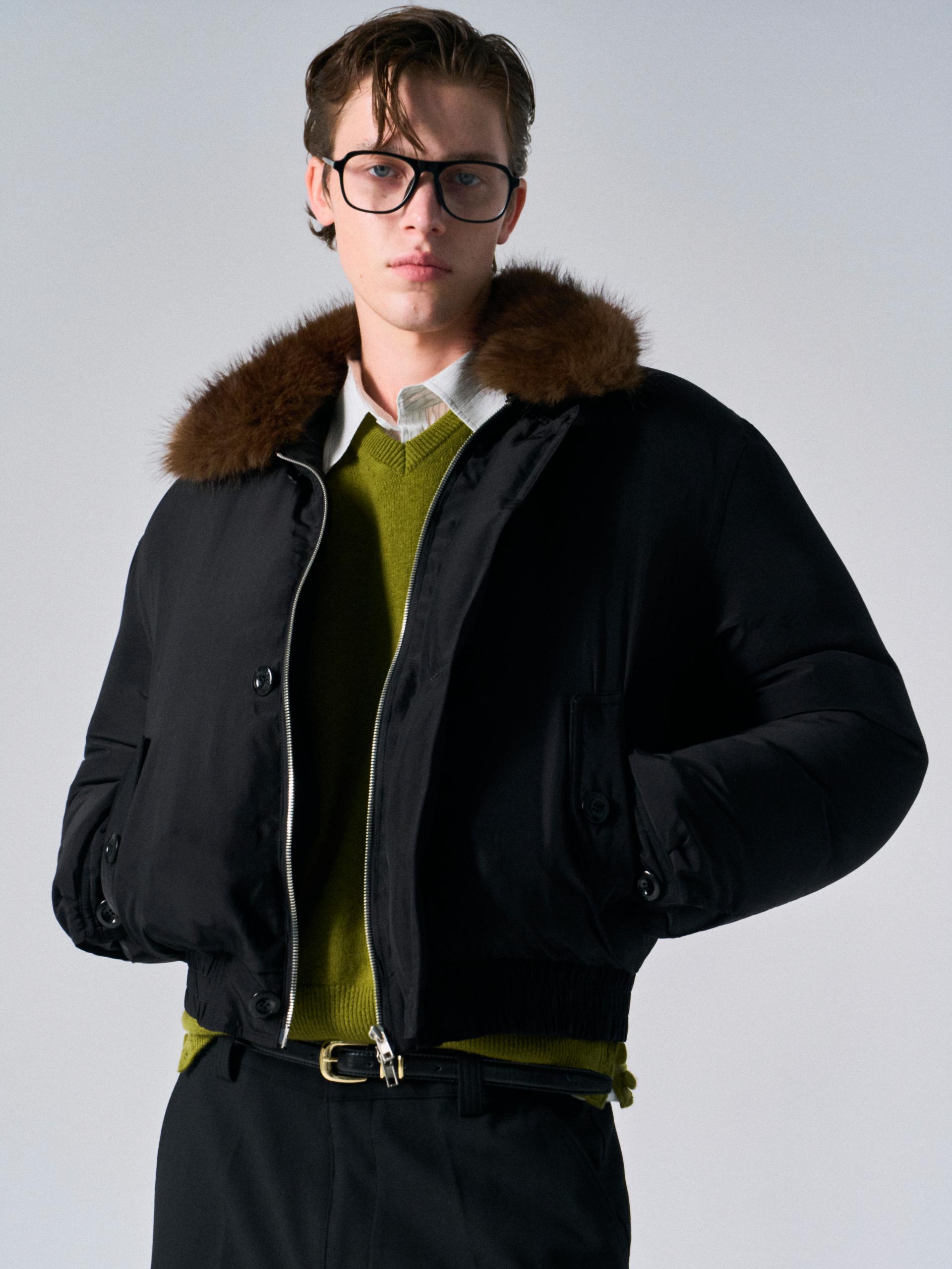 Dover goose down jacket black