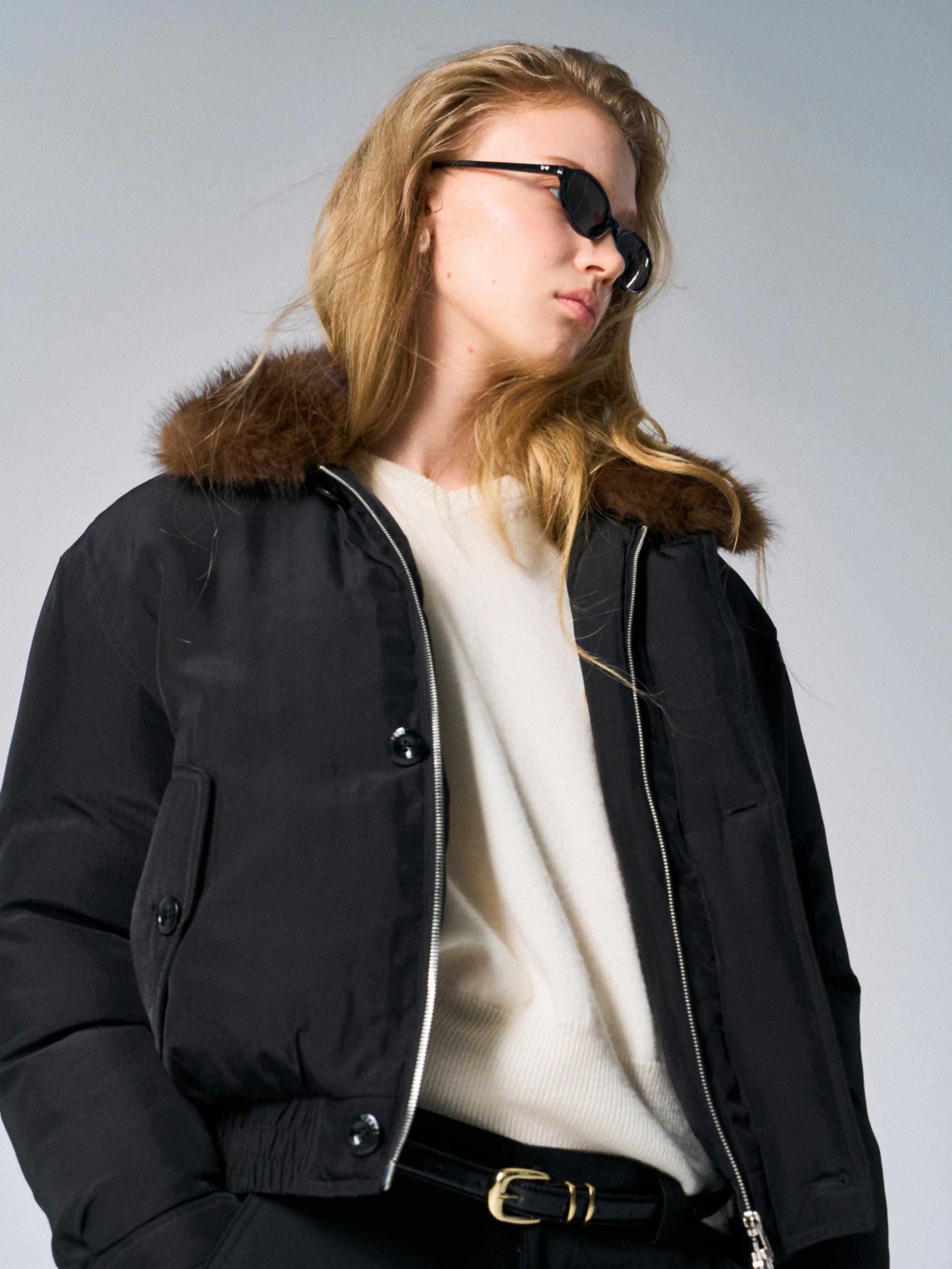 Dover goose down jacket black