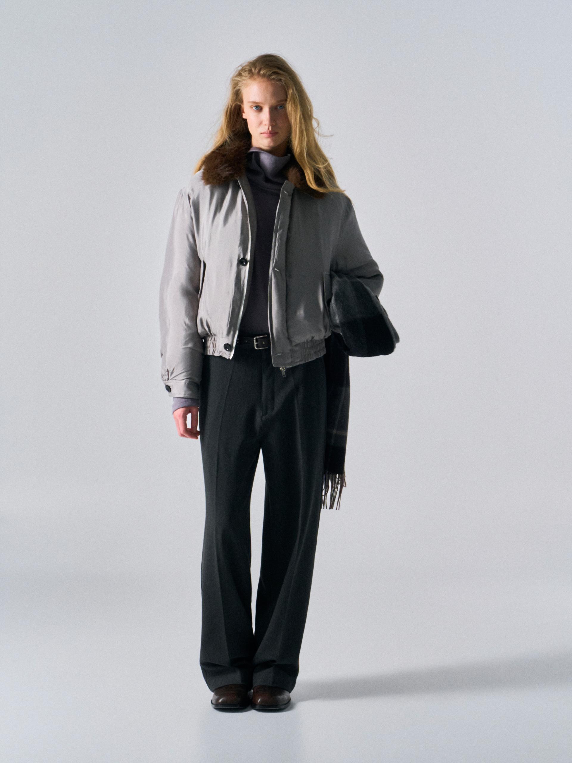 Dover goose down jacket silver
