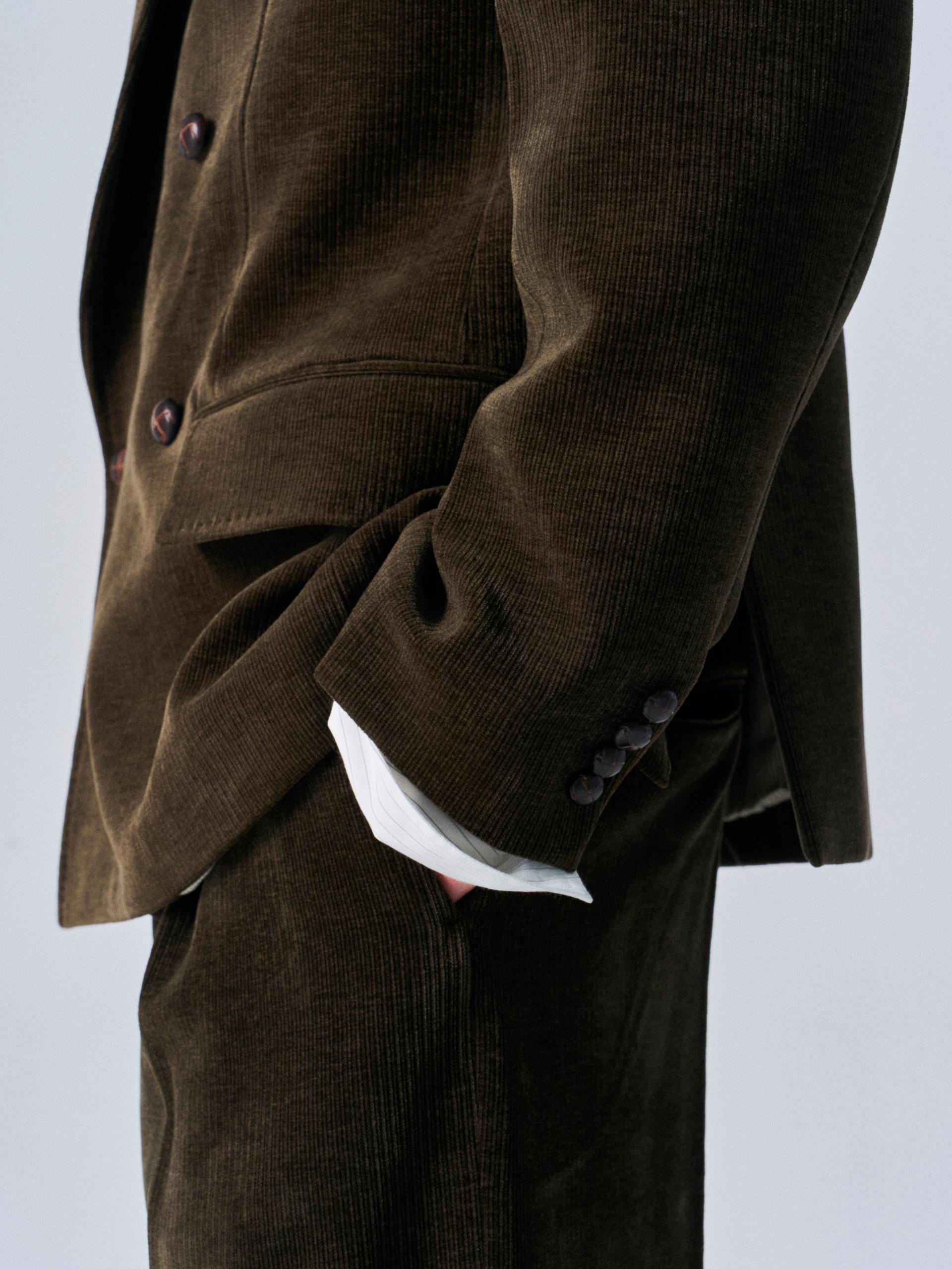Eden tailored double jacket umber