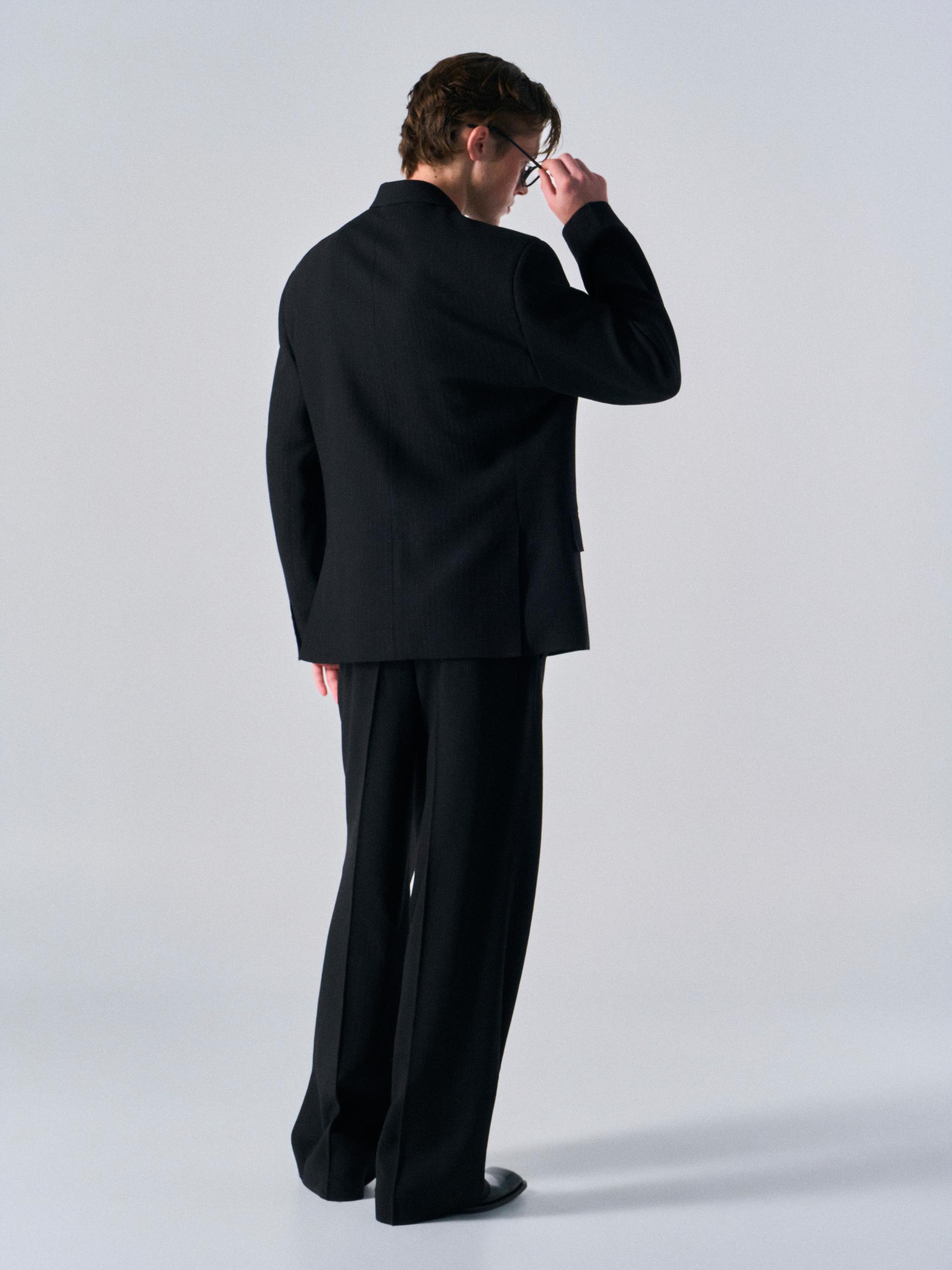 Eden tailored double jacket pin stripe