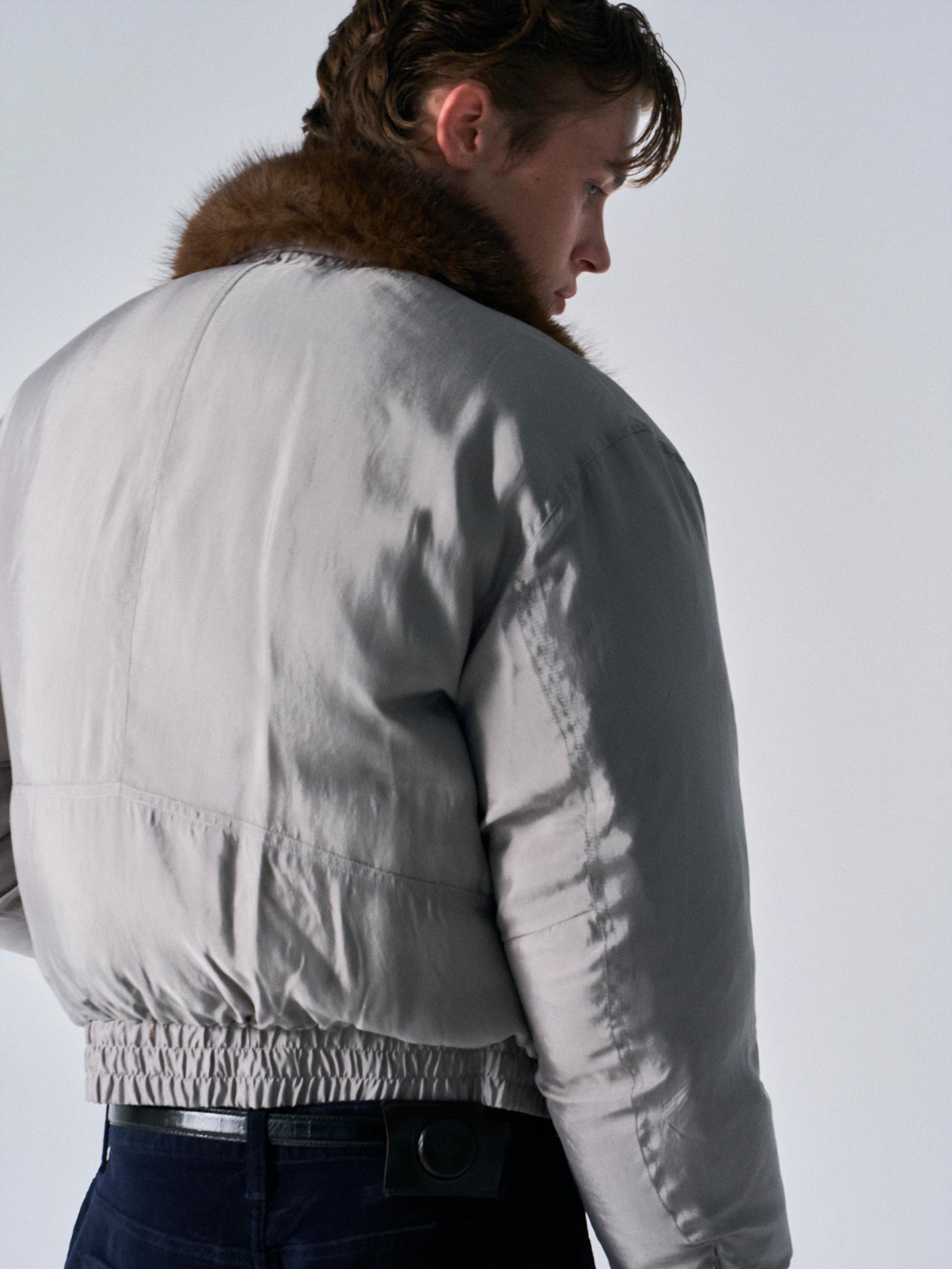 Dover goose down jacket silver