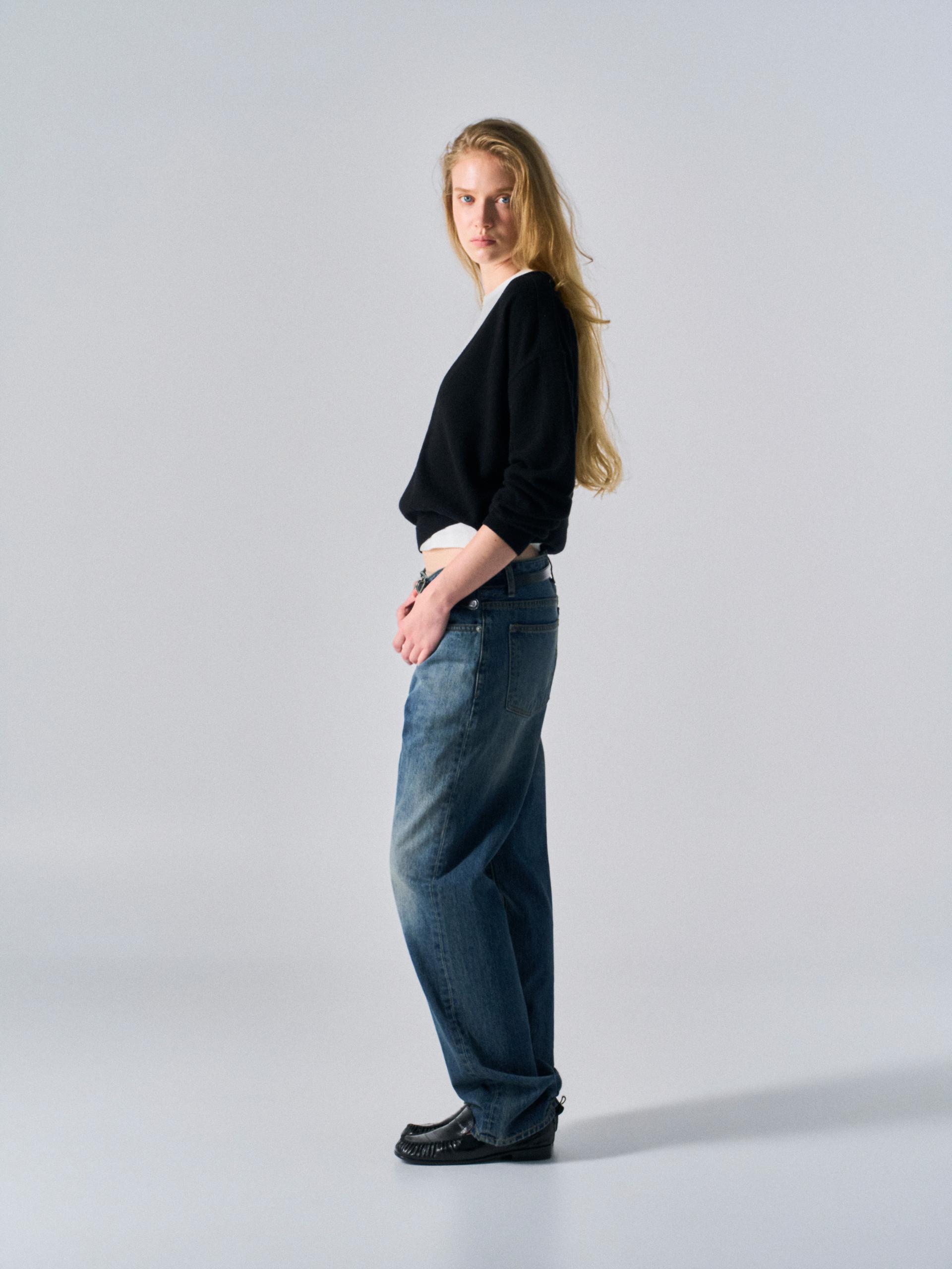 Ashton straight fit jeans vintage blue
