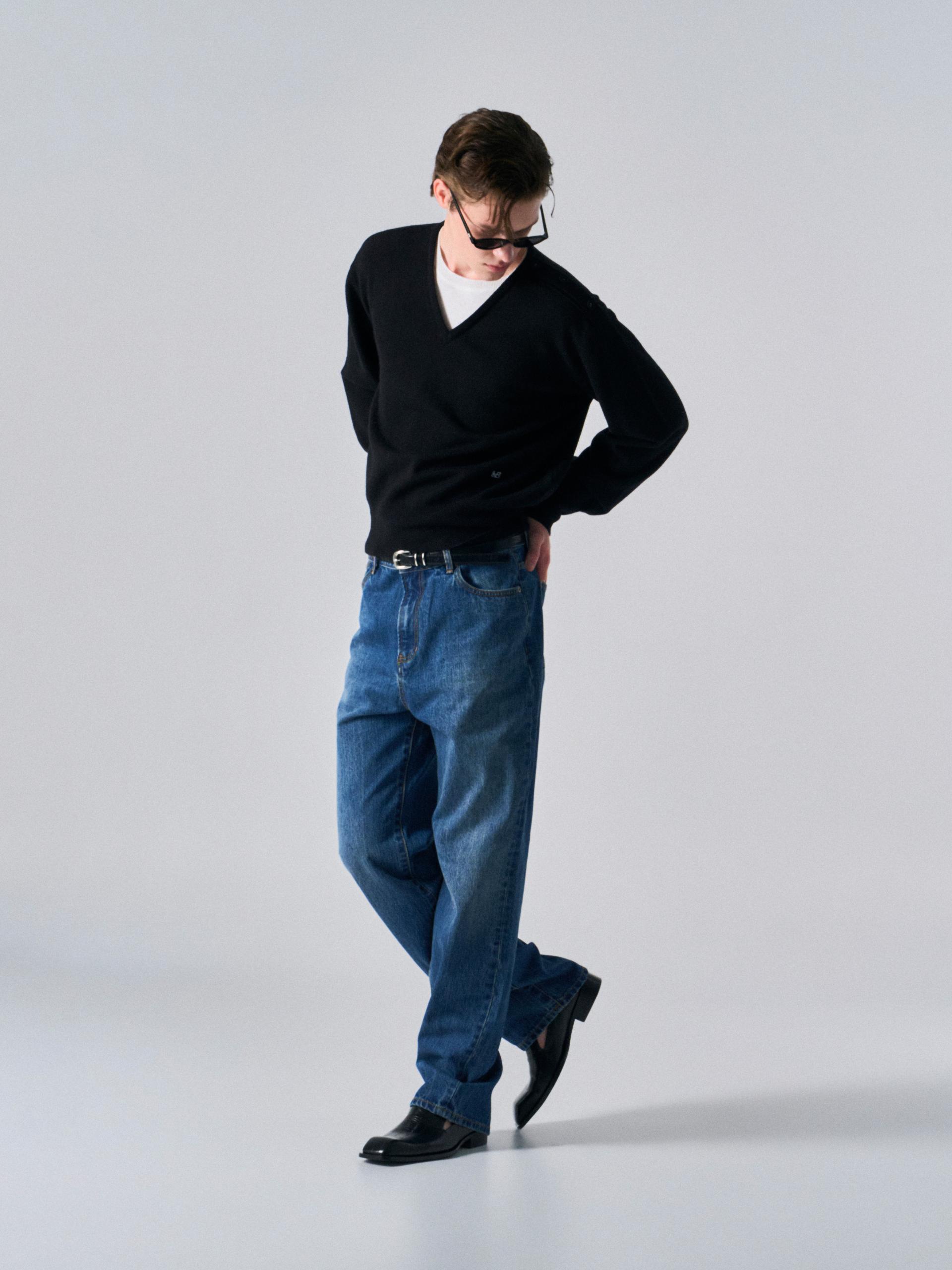 Ashton straight fit jeans dawn blue