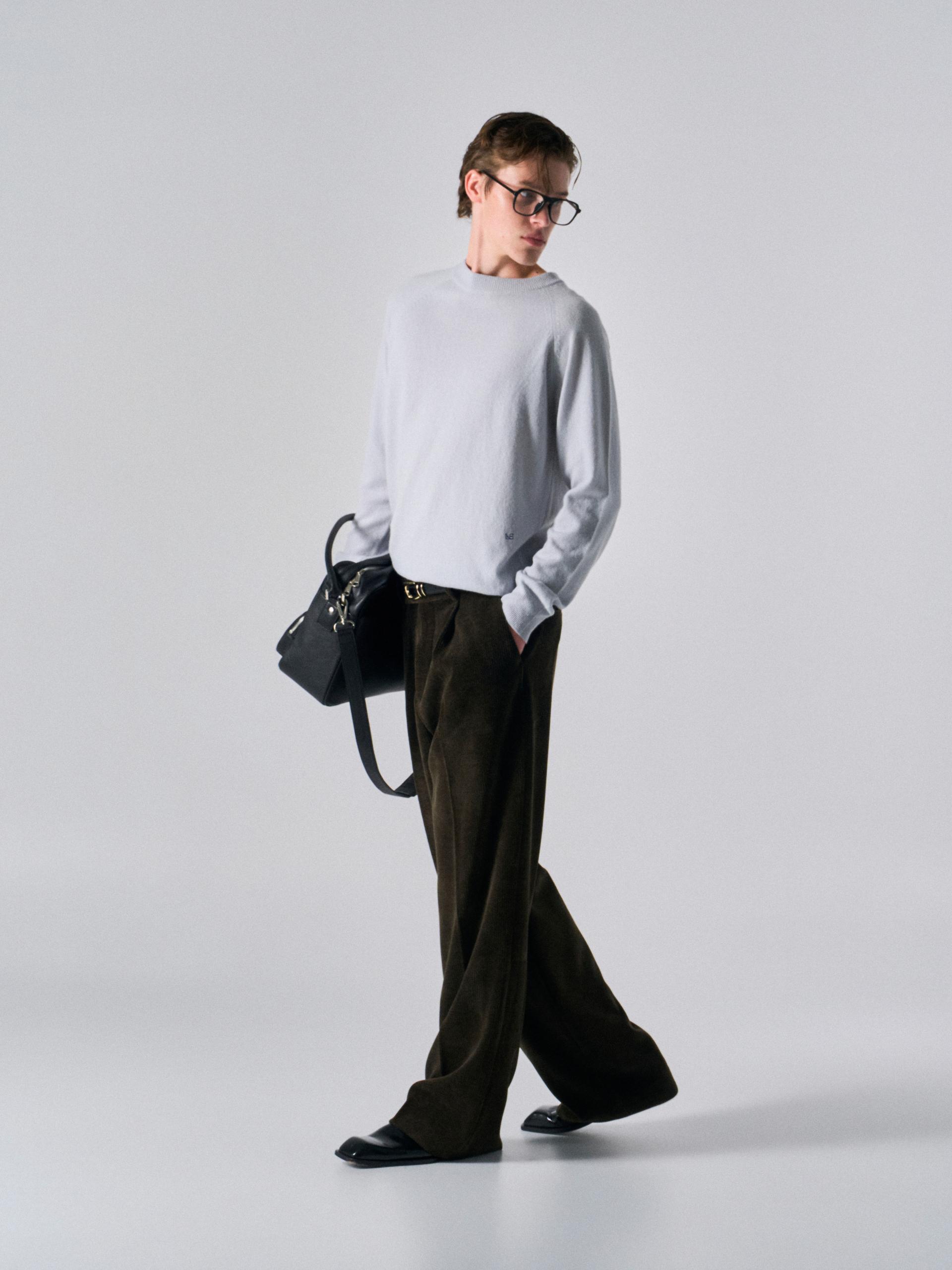 Pace pullover sweater smog blue