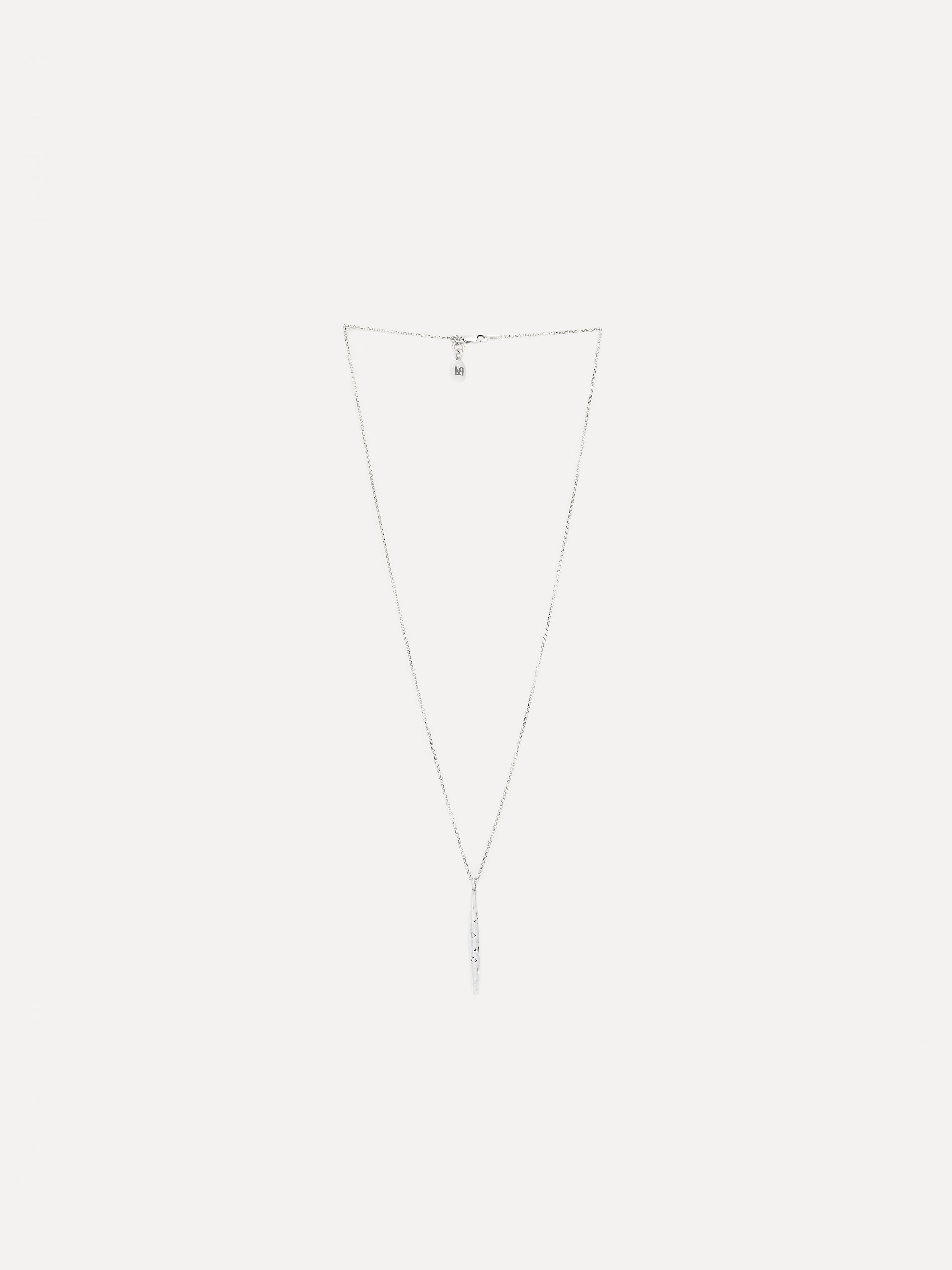 Evan karen silver necklace thorn