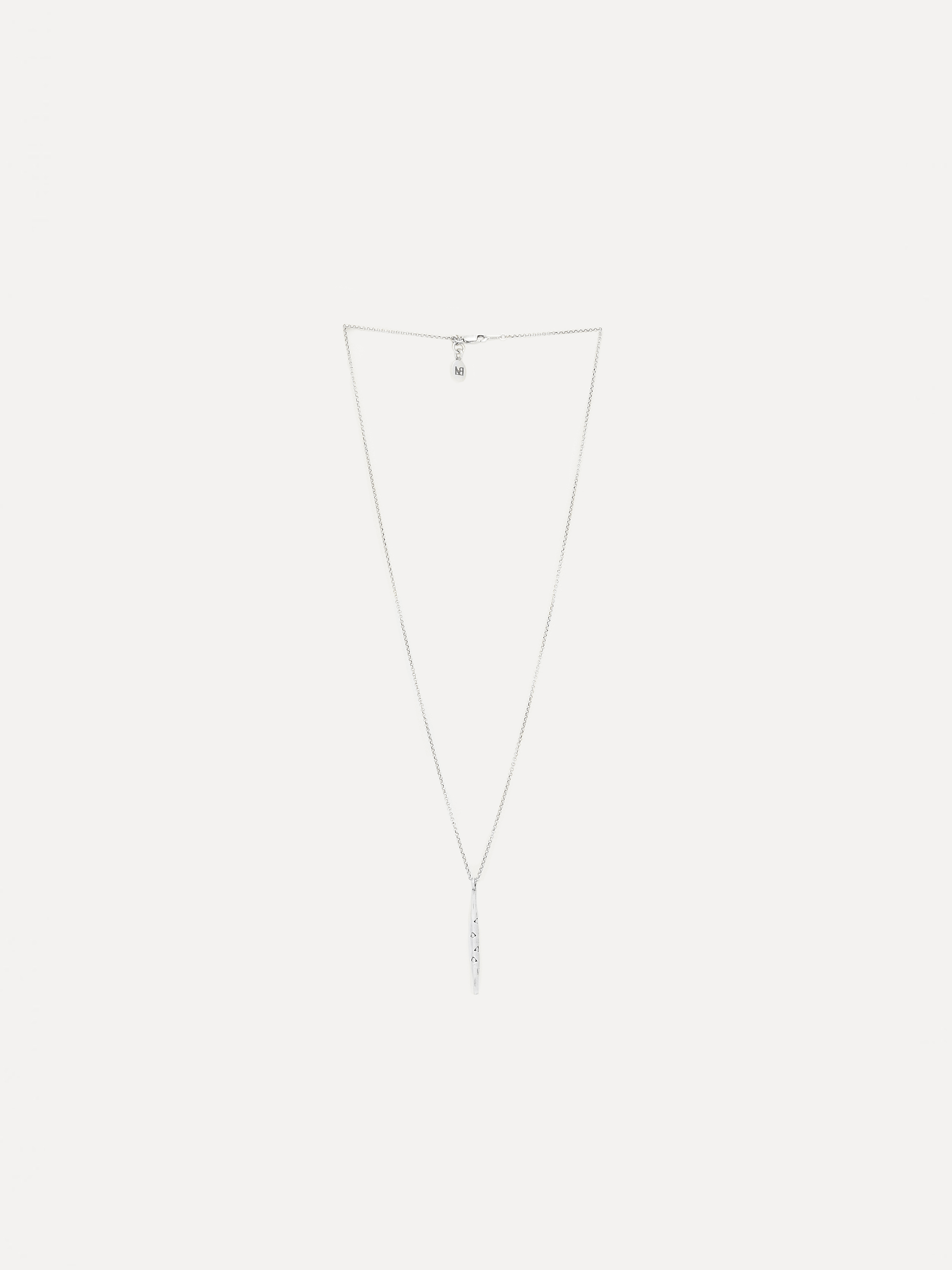 Evan karen silver necklace thorn