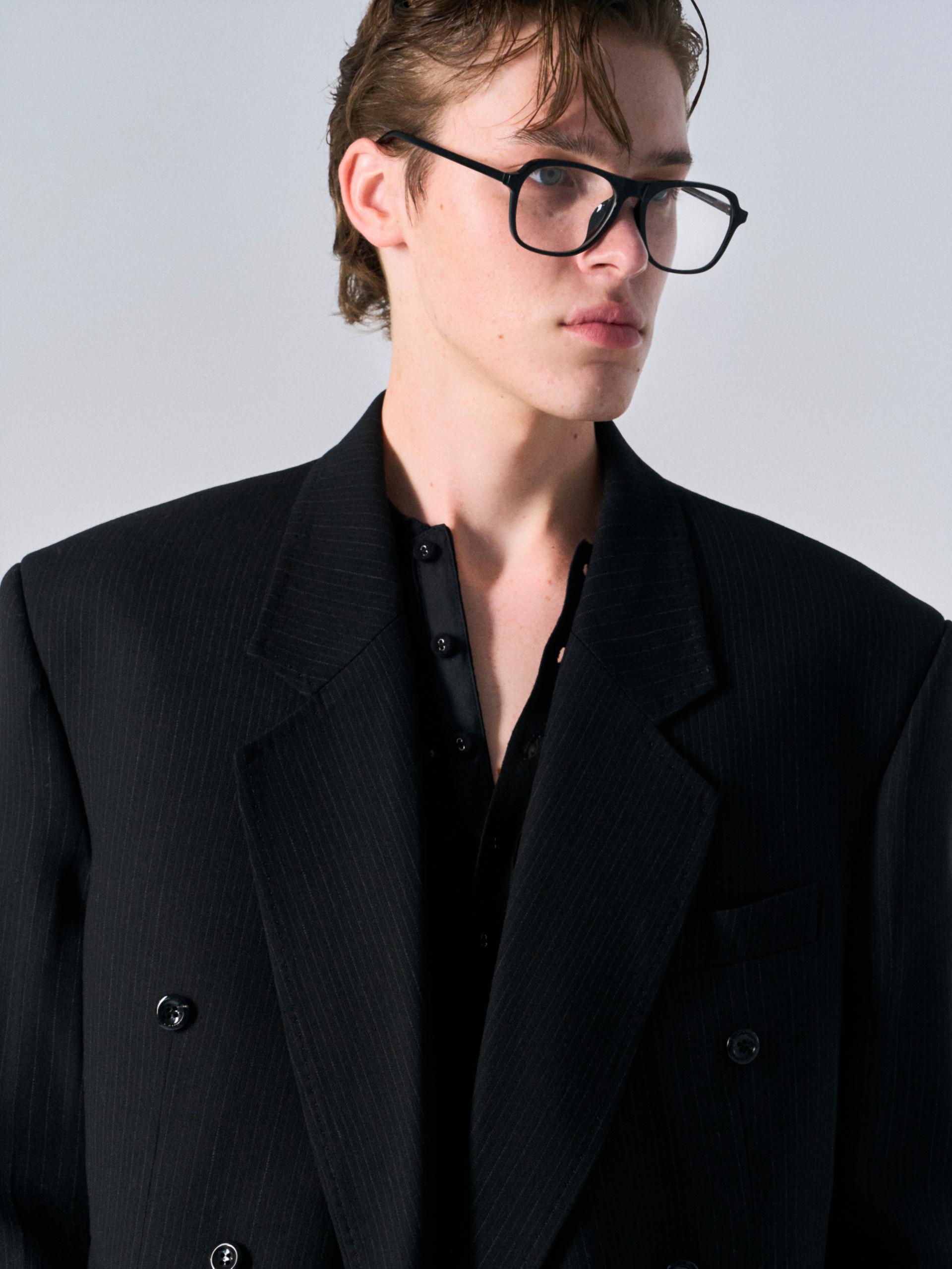 Eden tailored double jacket pin stripe