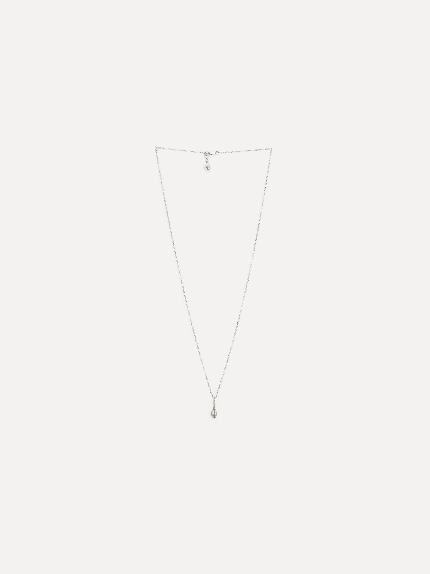 Moses karen silver necklace bud