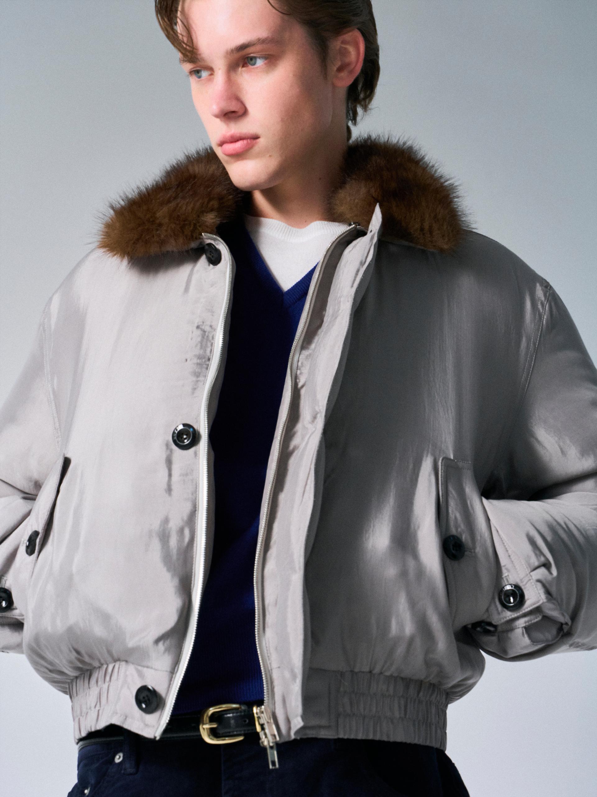 Dover goose down jacket silver