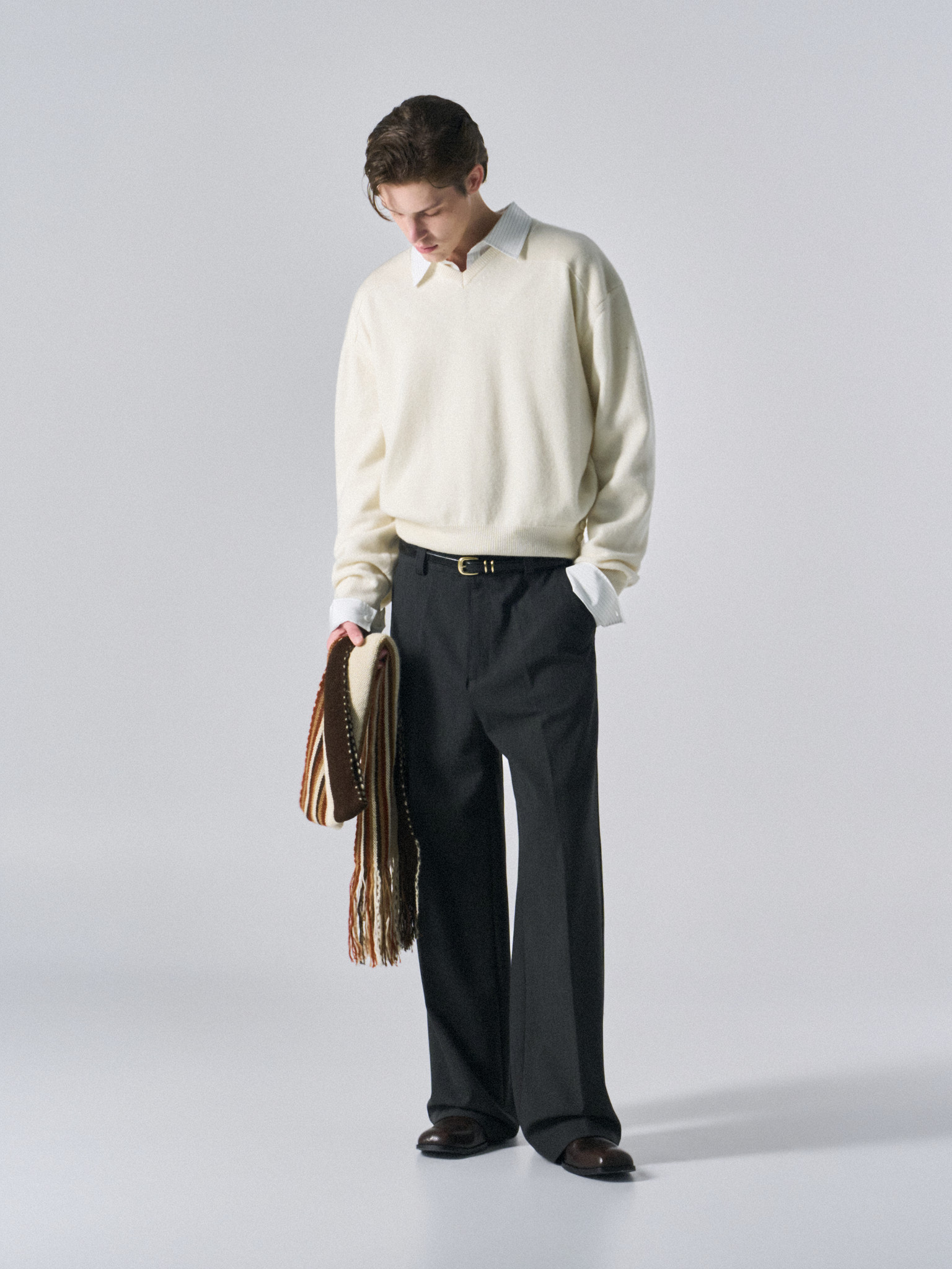 Layne LB wide fit pants slate