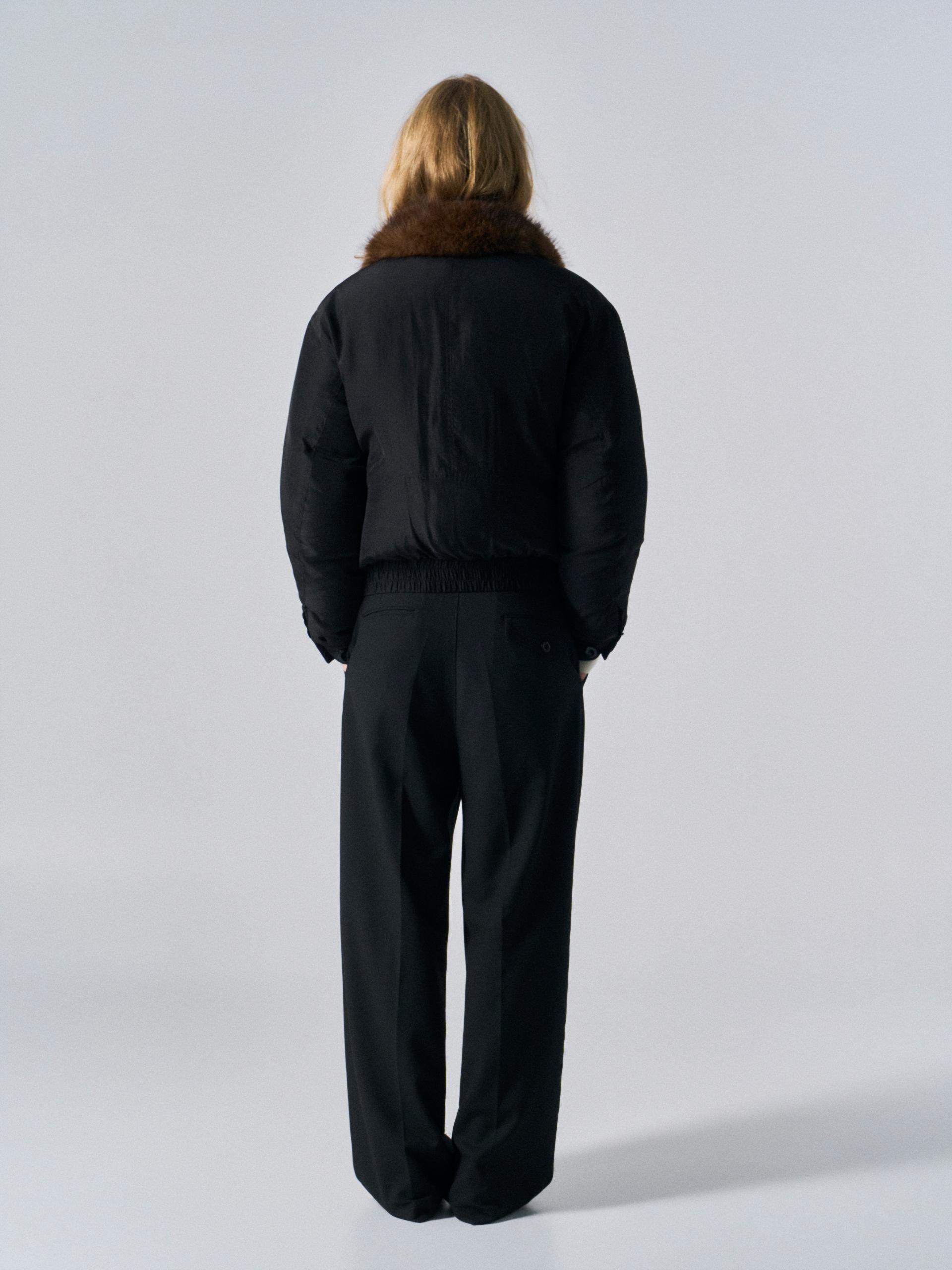 Dover goose down jacket black