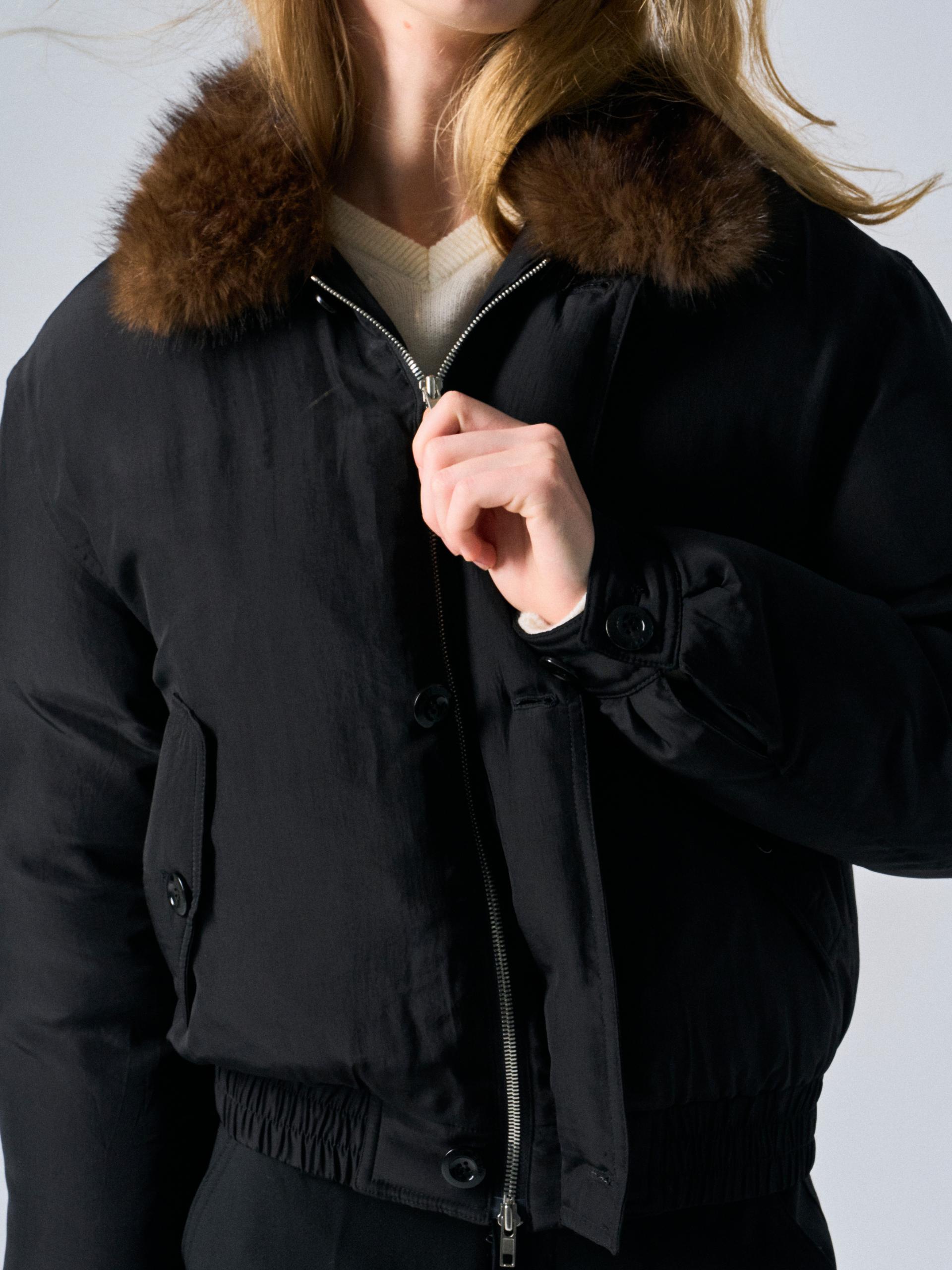 Dover goose down jacket black