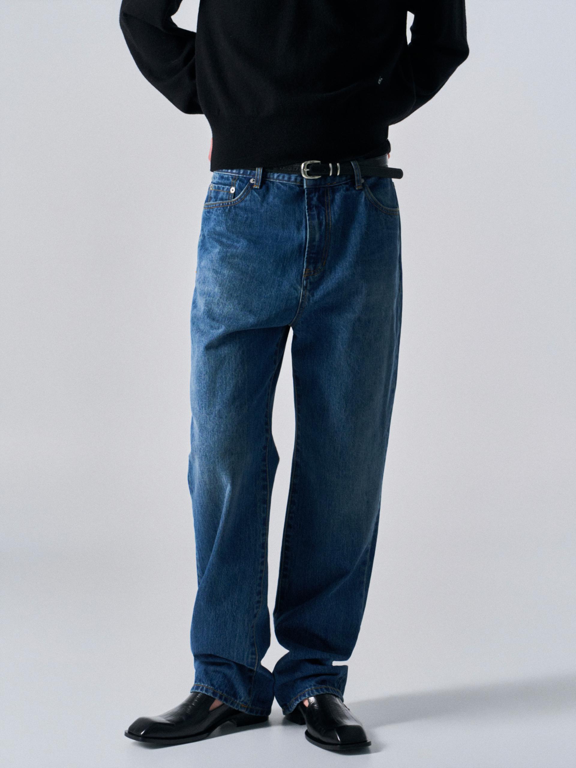 Ashton straight fit jeans dawn blue