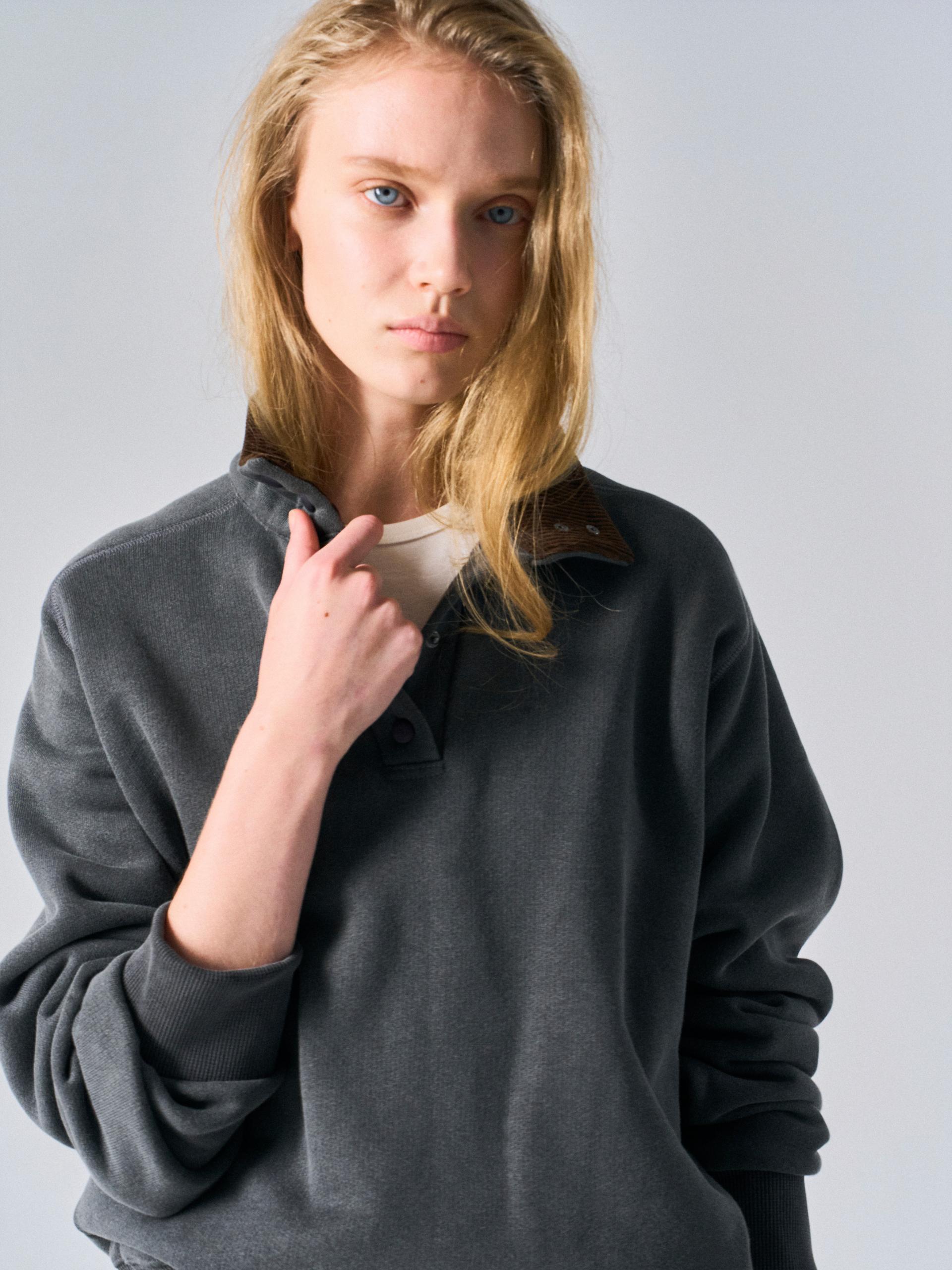Rumi pullover sweatshirt coal
