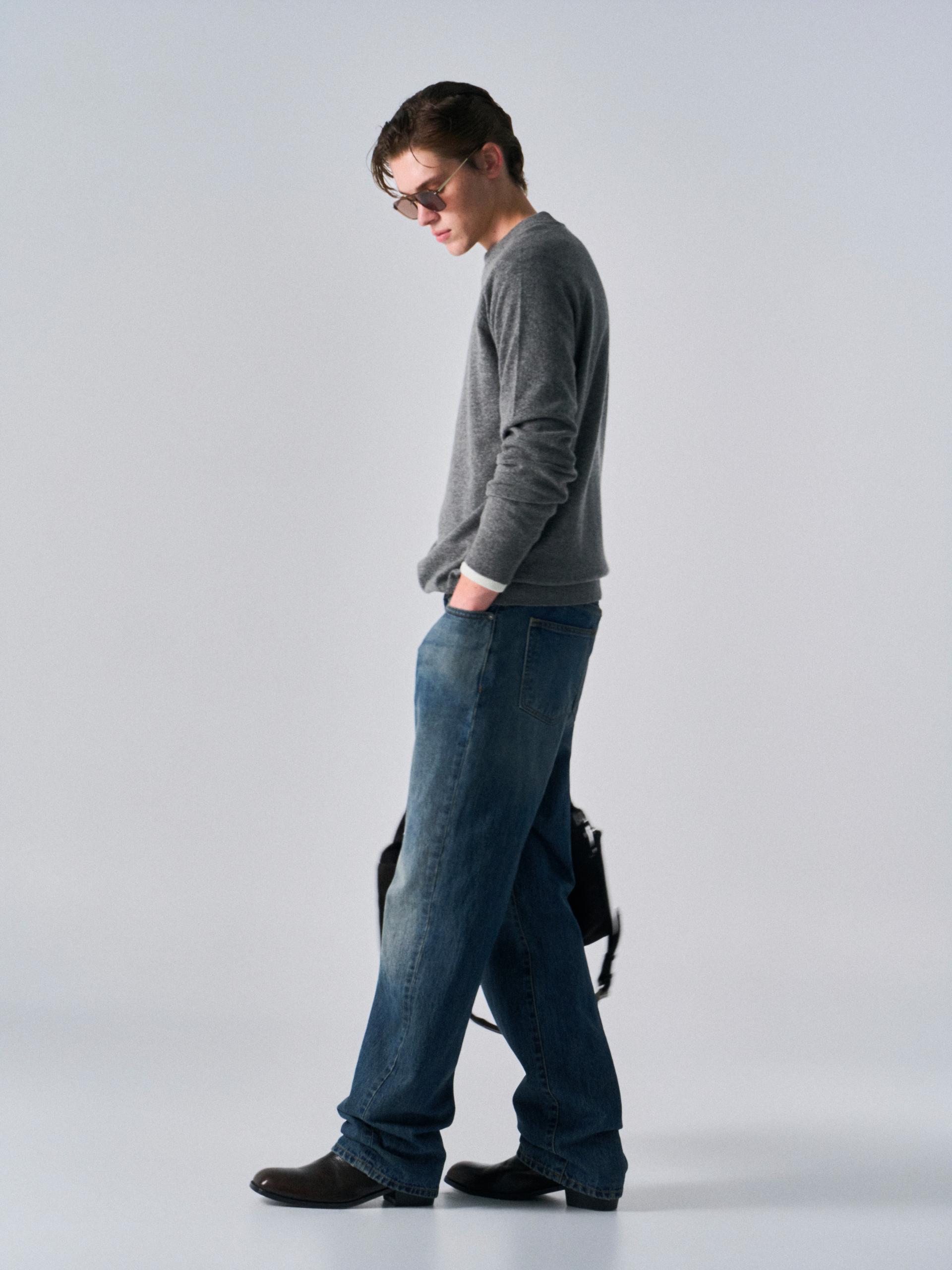 Ashton straight fit jeans vintage blue