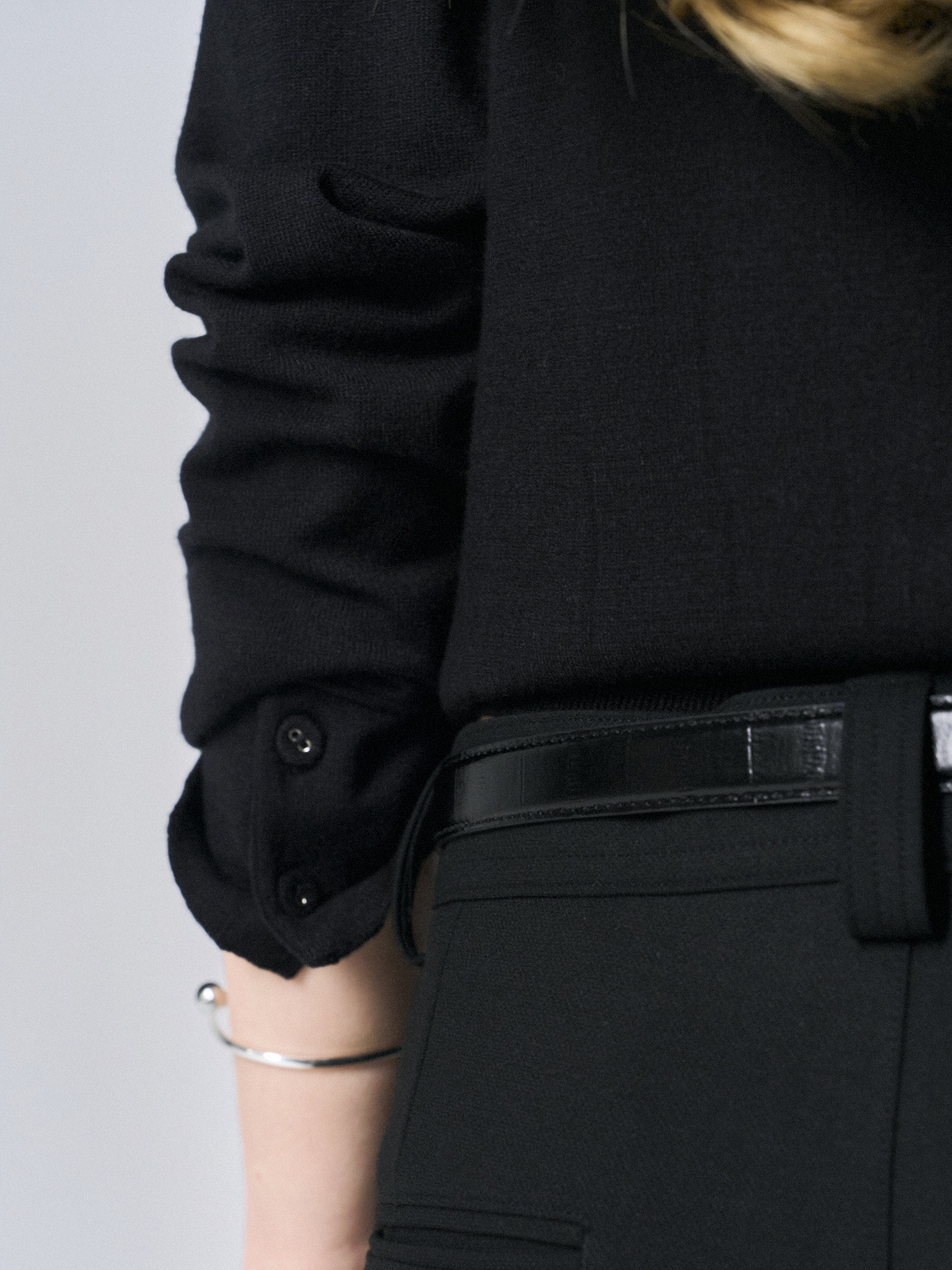 Corin contrast trim polo black