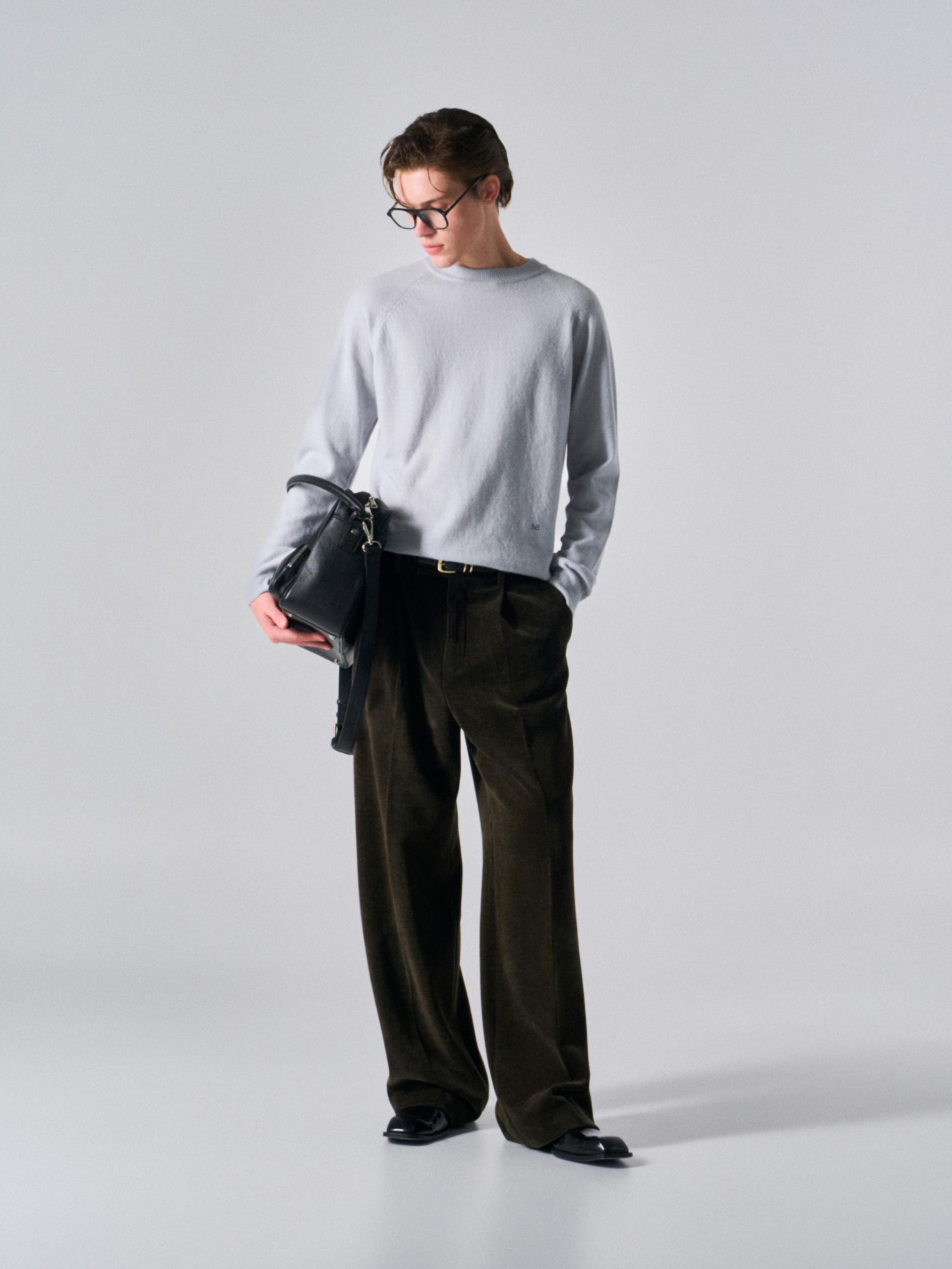 Pace pullover sweater smog blue