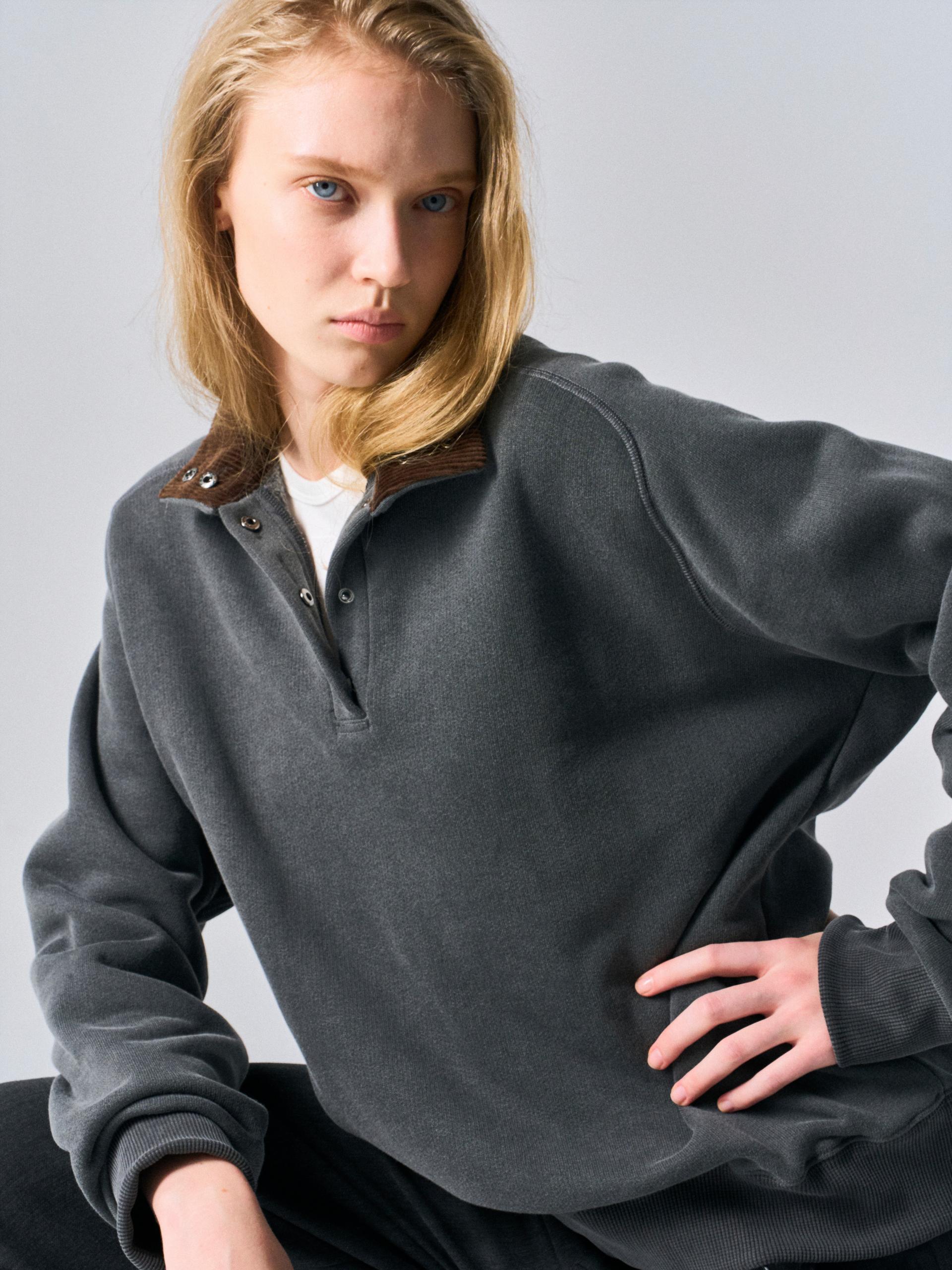 Rumi pullover sweatshirt coal