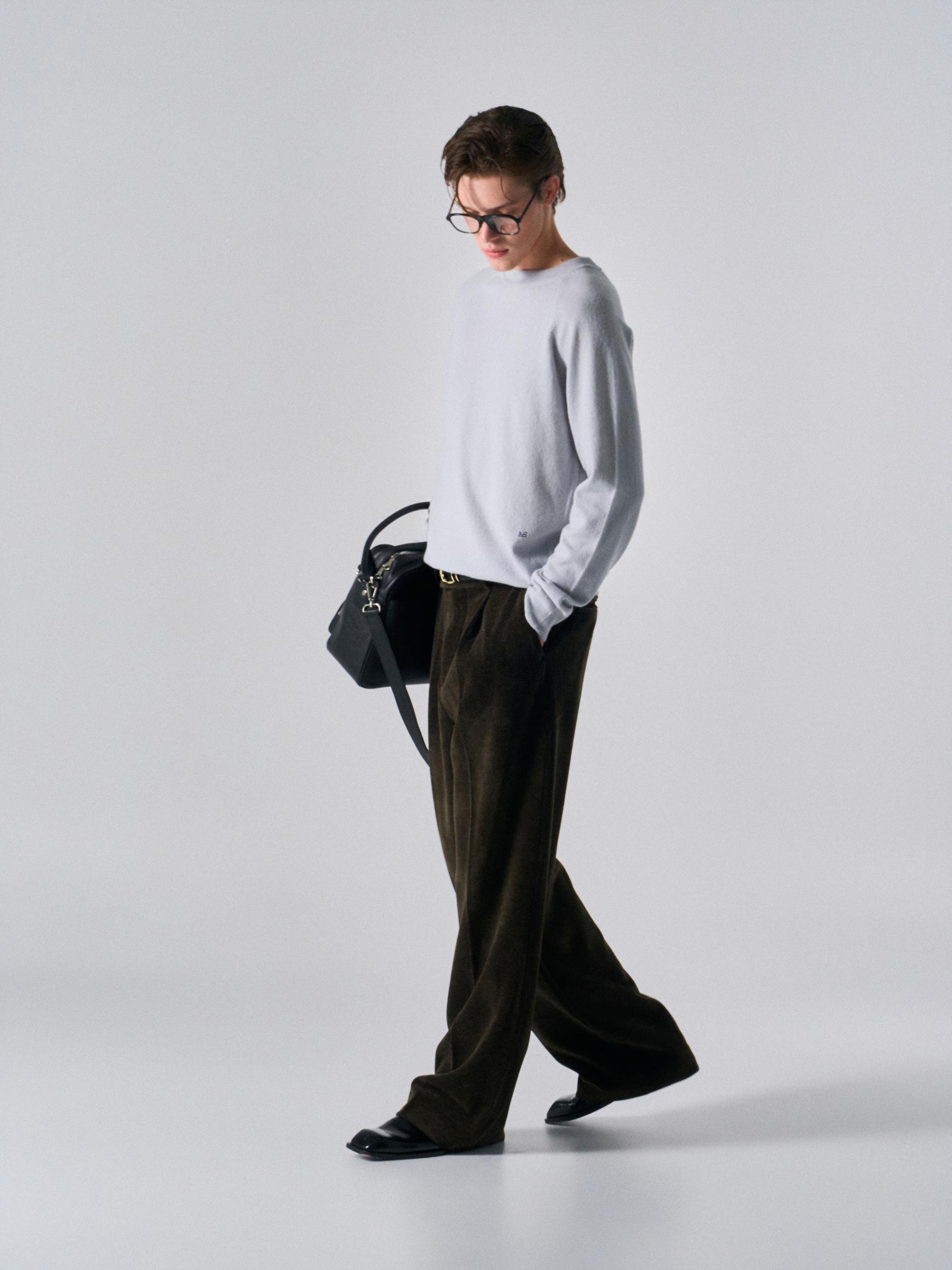 Pace pullover sweater smog blue
