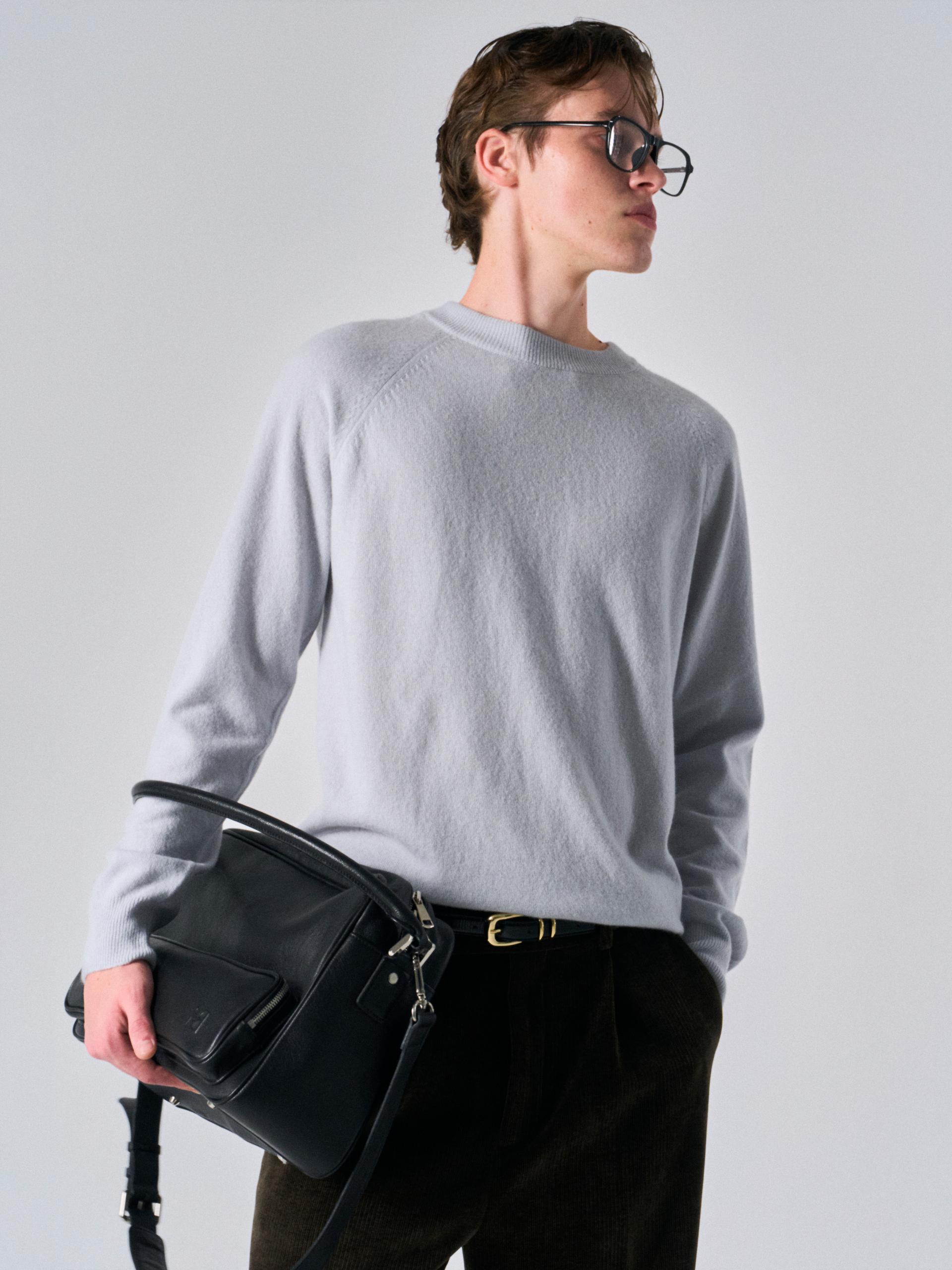 Pace pullover sweater smog blue