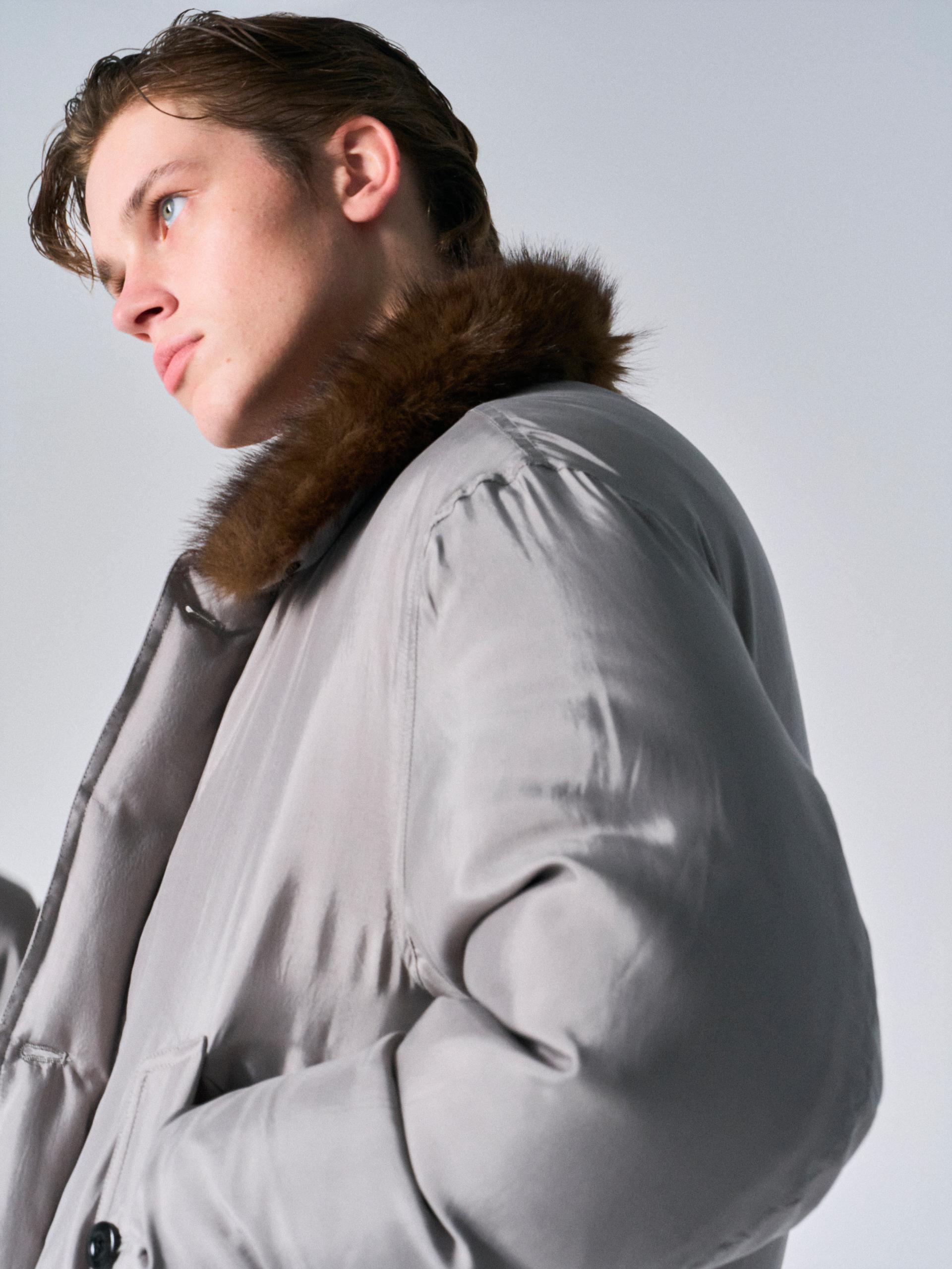 Dover goose down jacket silver