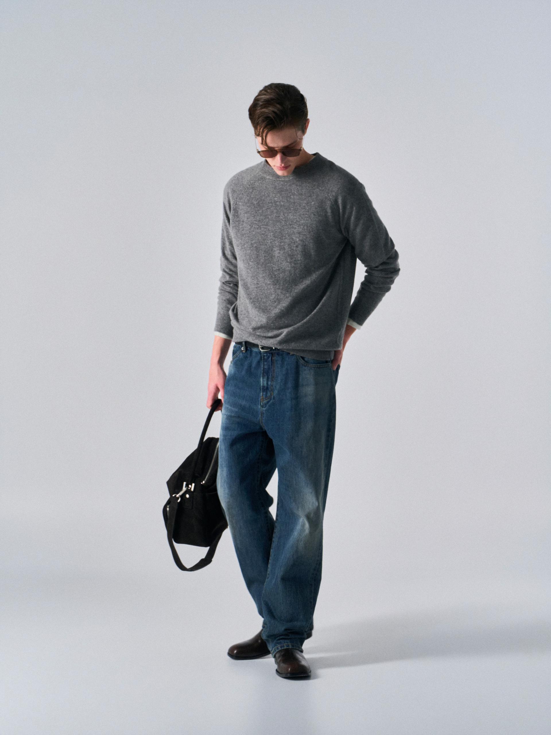 Ashton straight fit jeans vintage blue