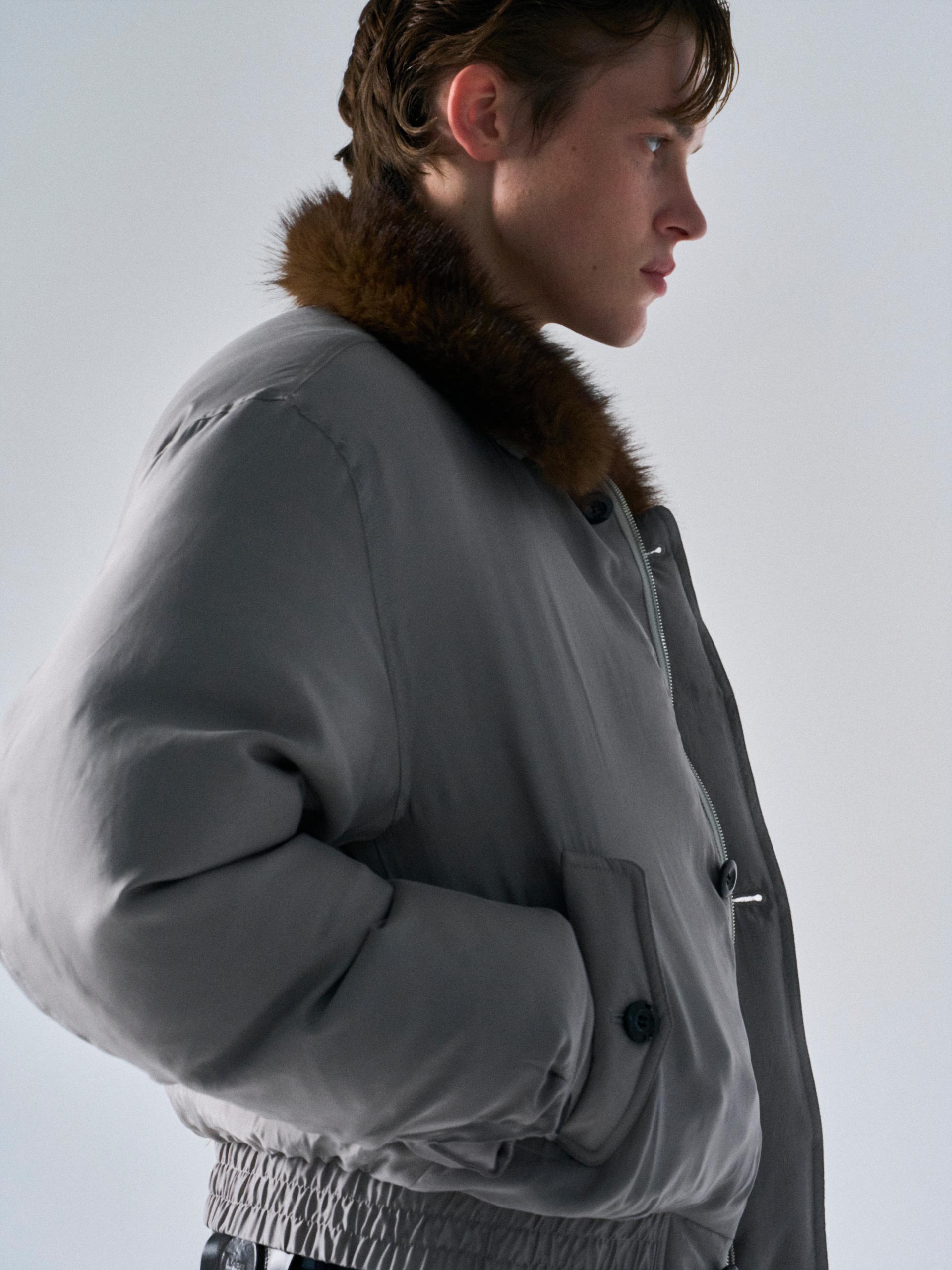 Dover goose down jacket silver