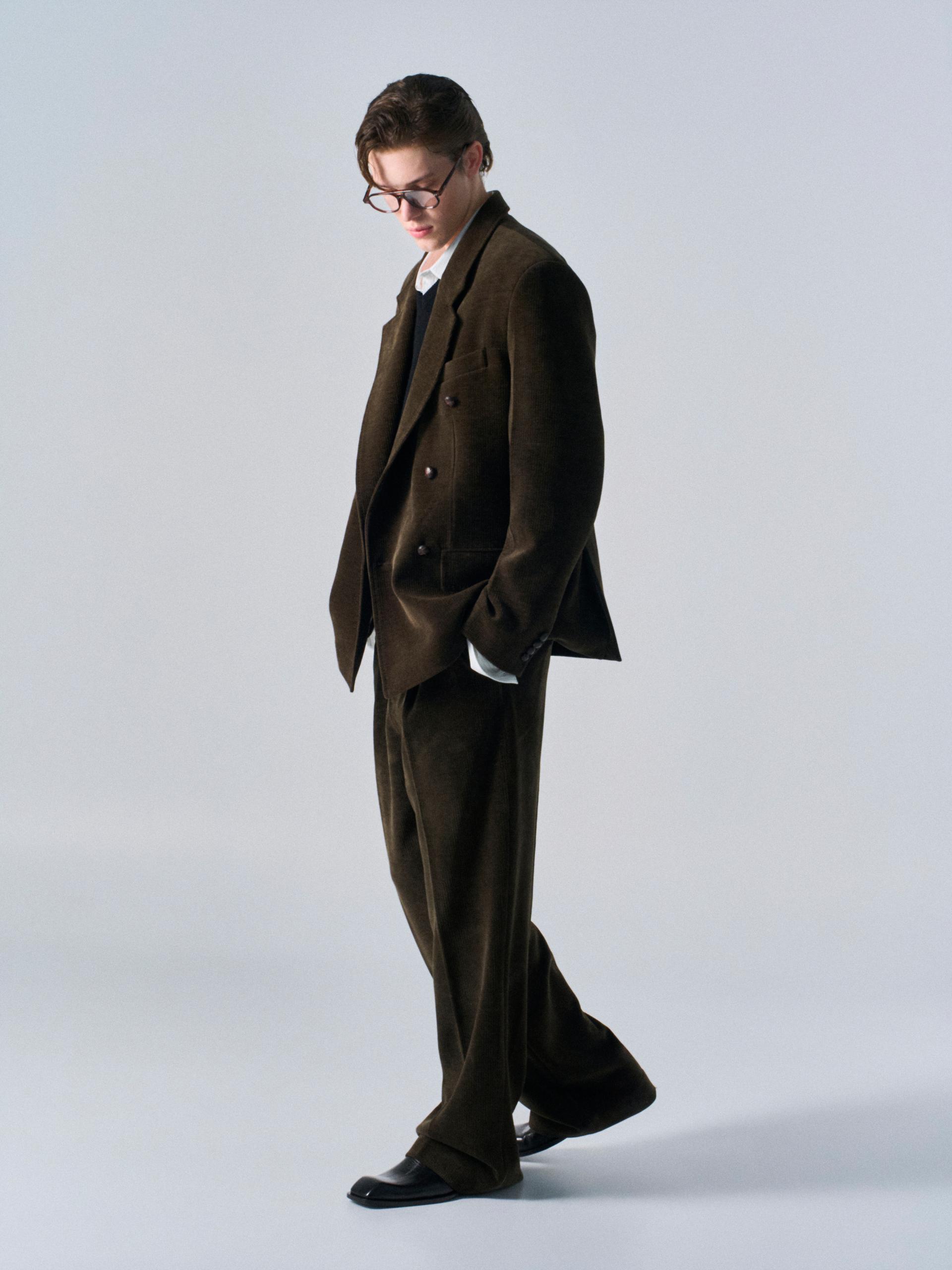 Eden tailored double jacket umber