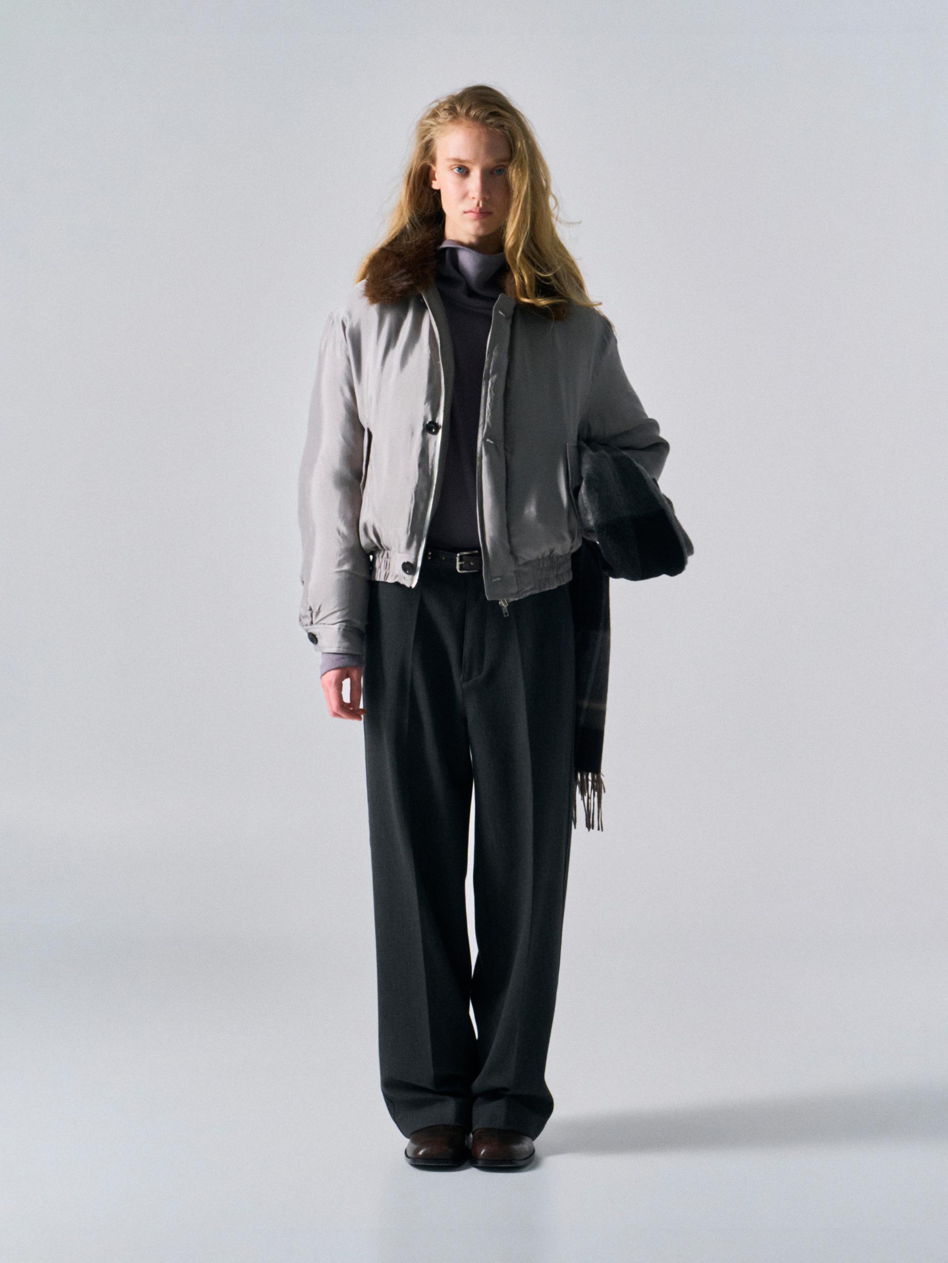 Dover goose down jacket silver