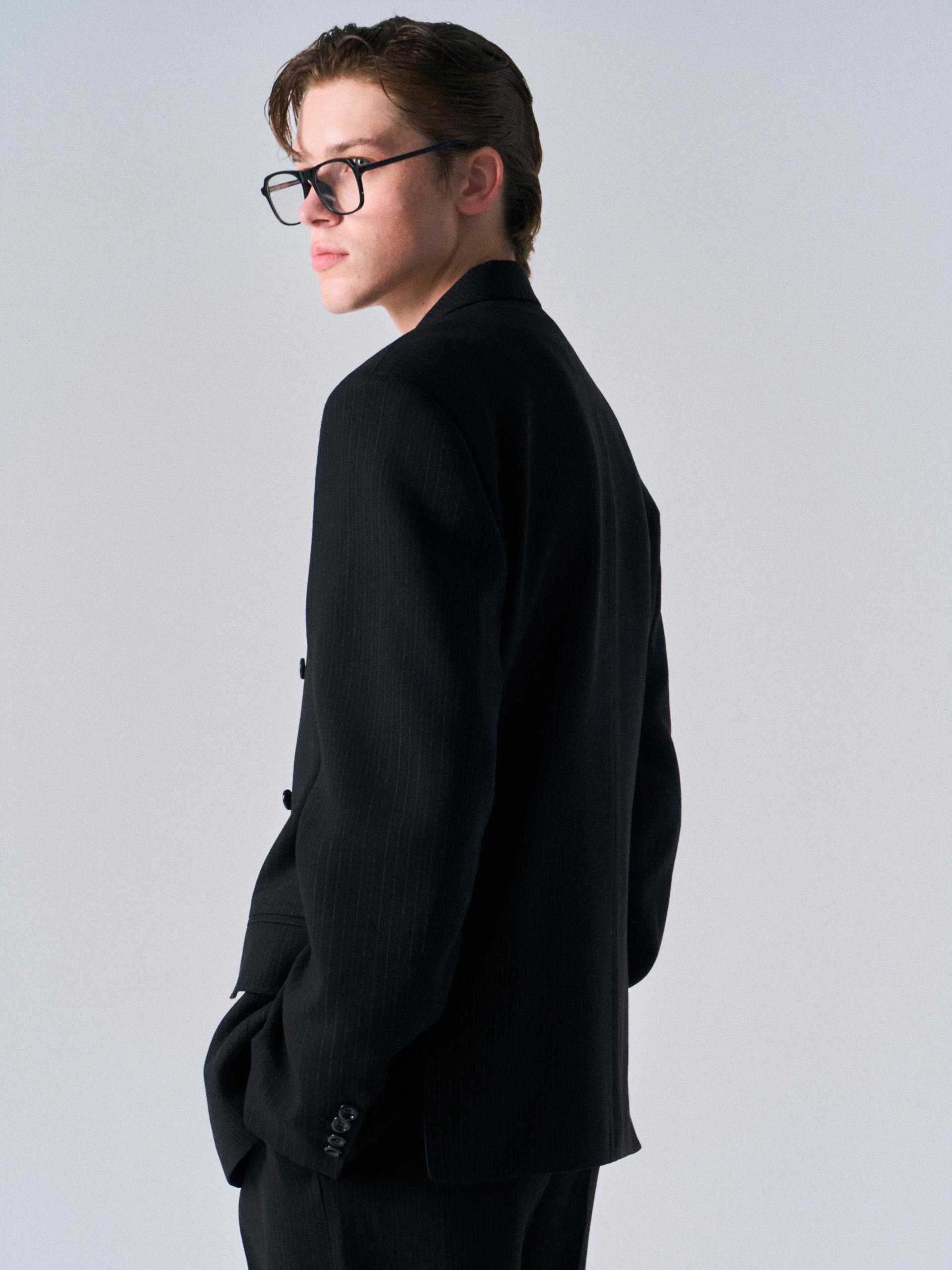 Eden tailored double jacket pin stripe
