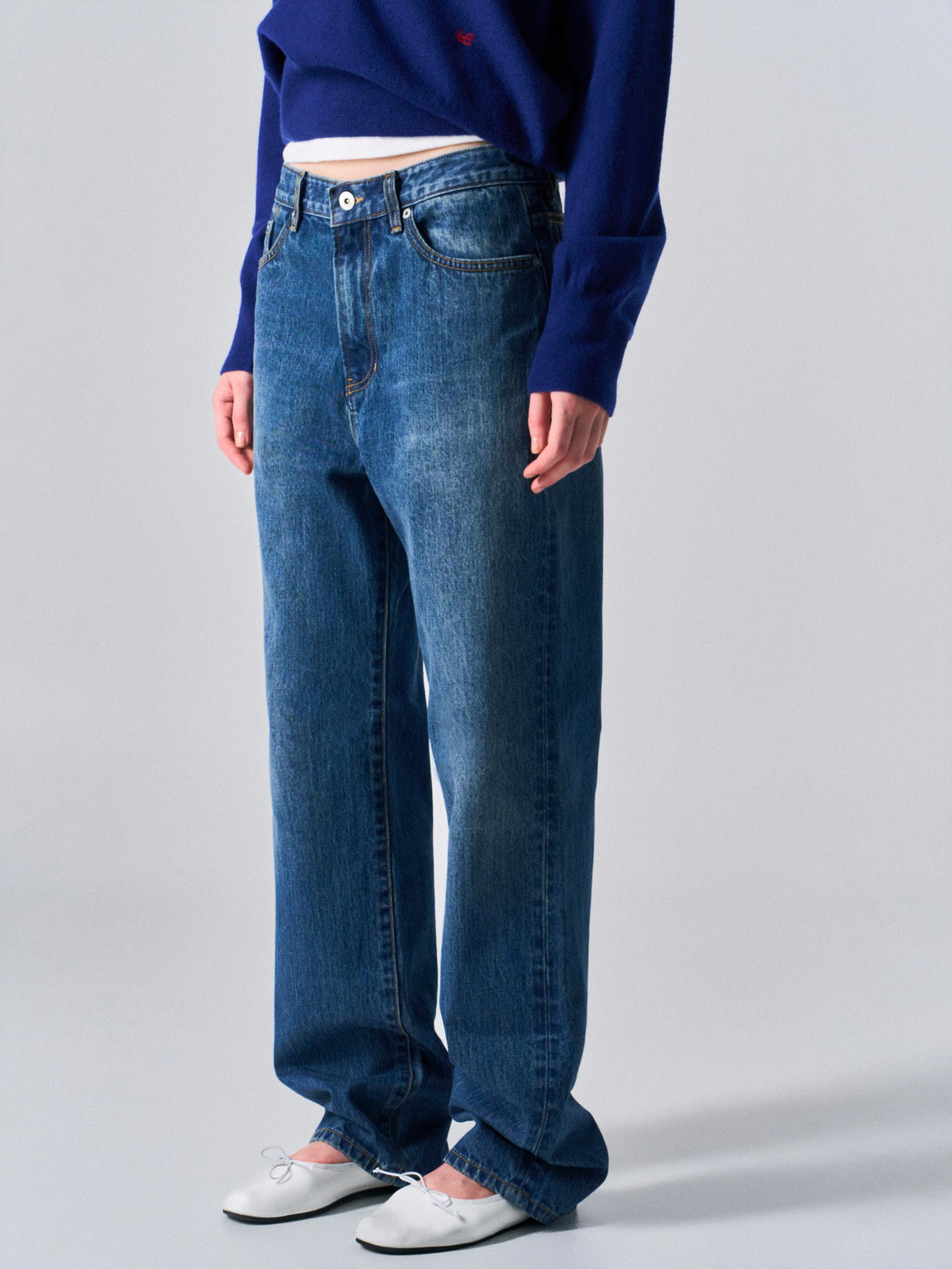 Ashton straight fit jeans dawn blue